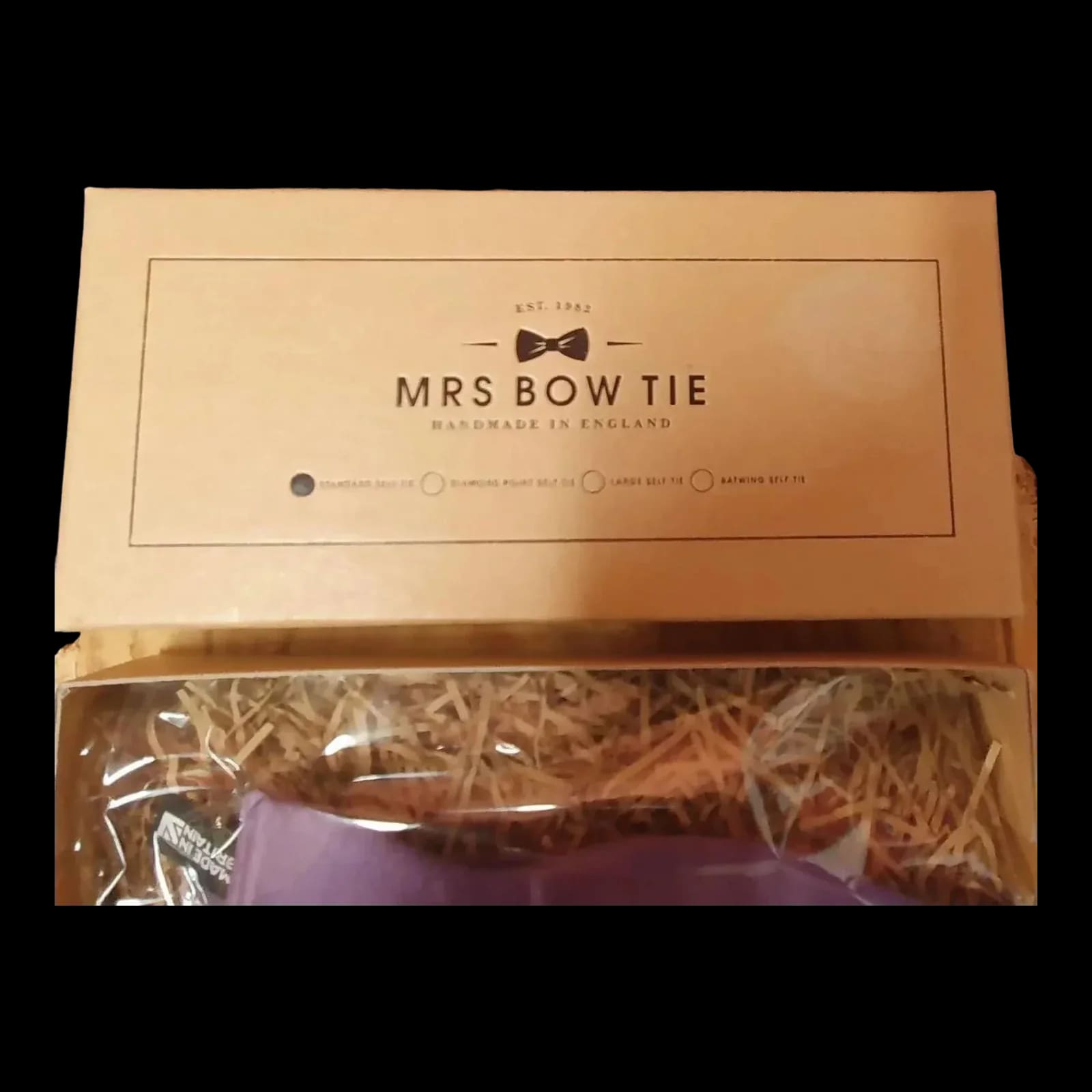 Mrs Bow Tie Purple Hand Crafted - Ties - 4 - 360