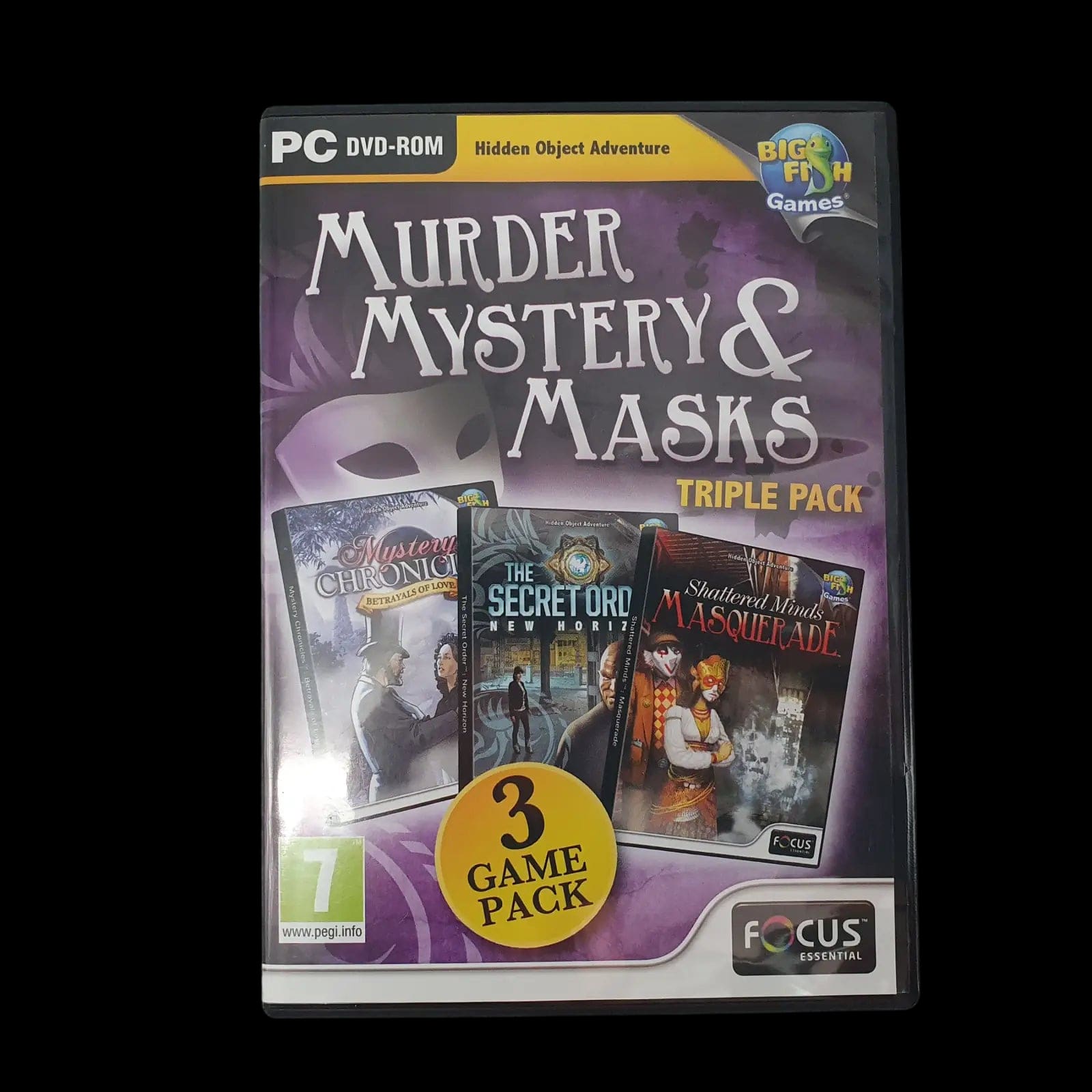 Murder Mystery & Masks Pc Big Fish Games 2012 Video Game