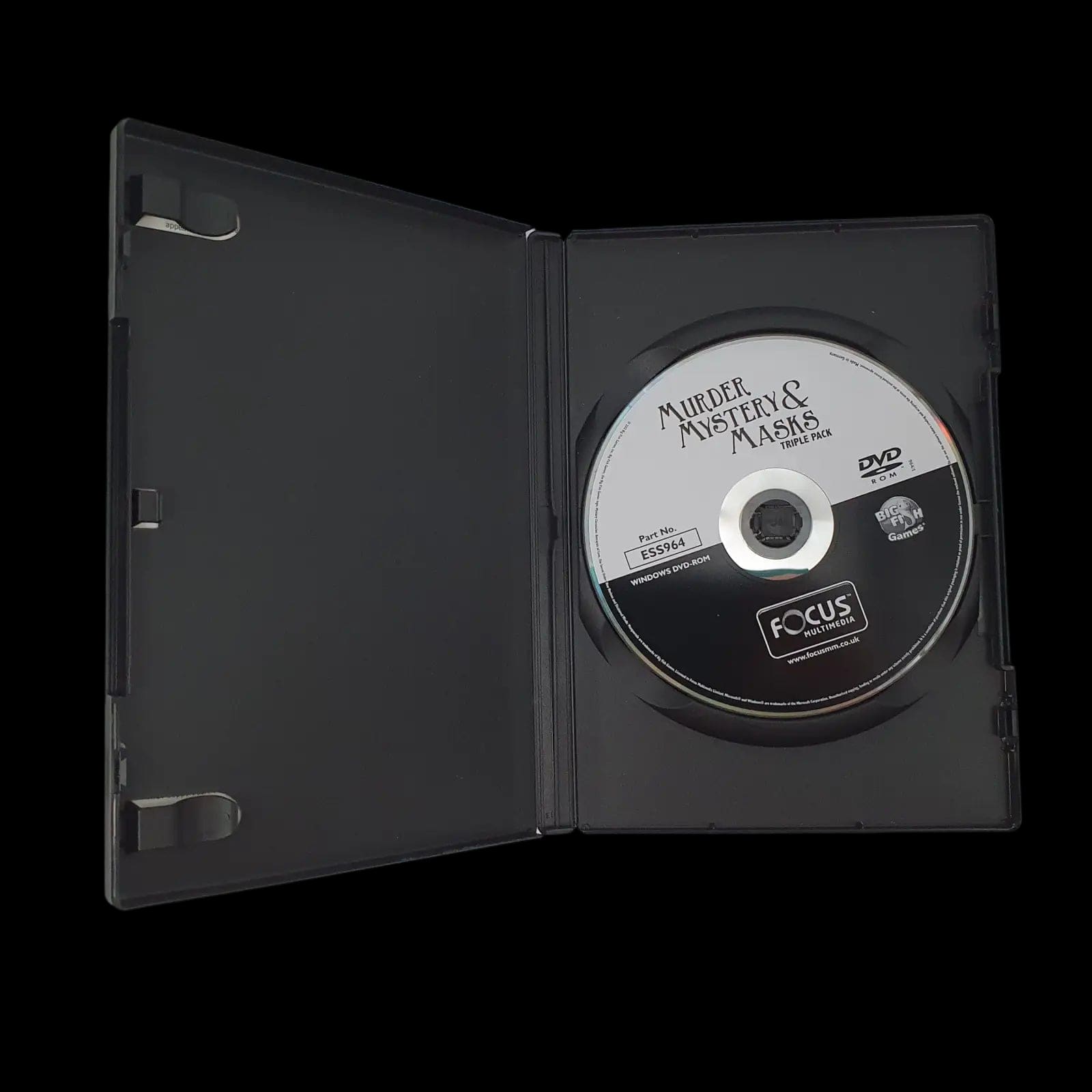 Murder Mystery & Masks Pc Big Fish Games 2012 Video Game