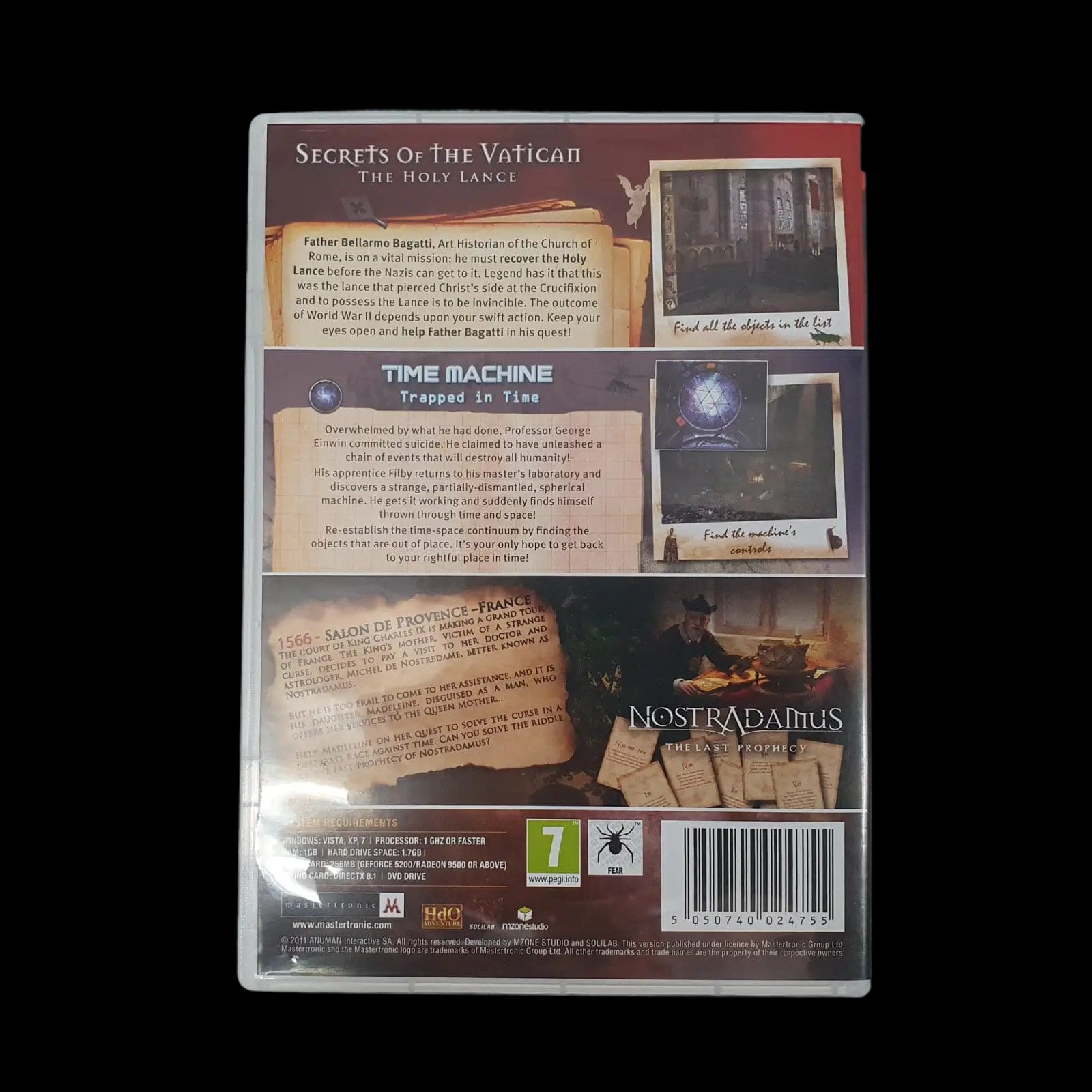 The Mysteries Through Time Collection Pc Mastertronic 2011