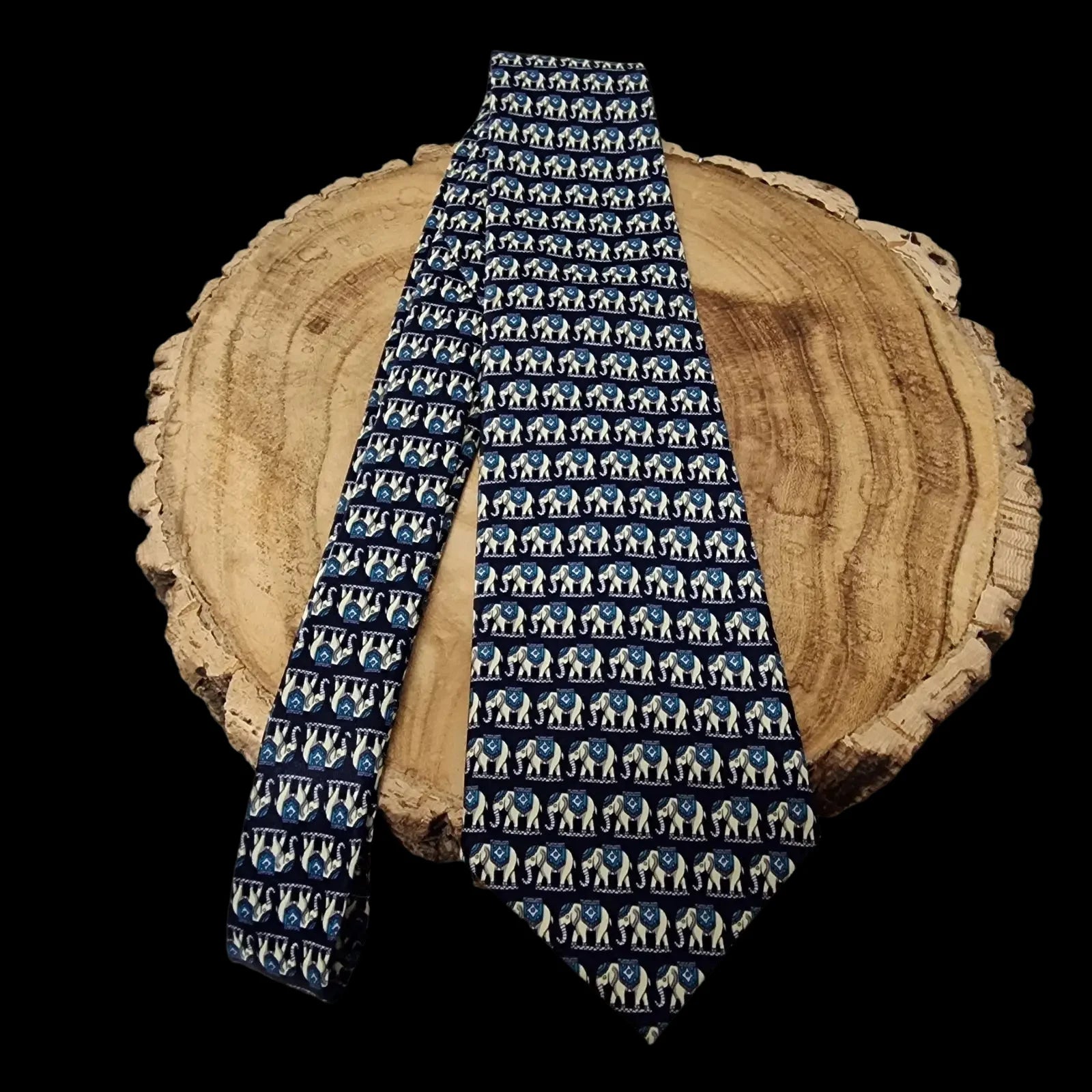 Necktie Top Quality Mens Elephant Hand Made Silk - Ties