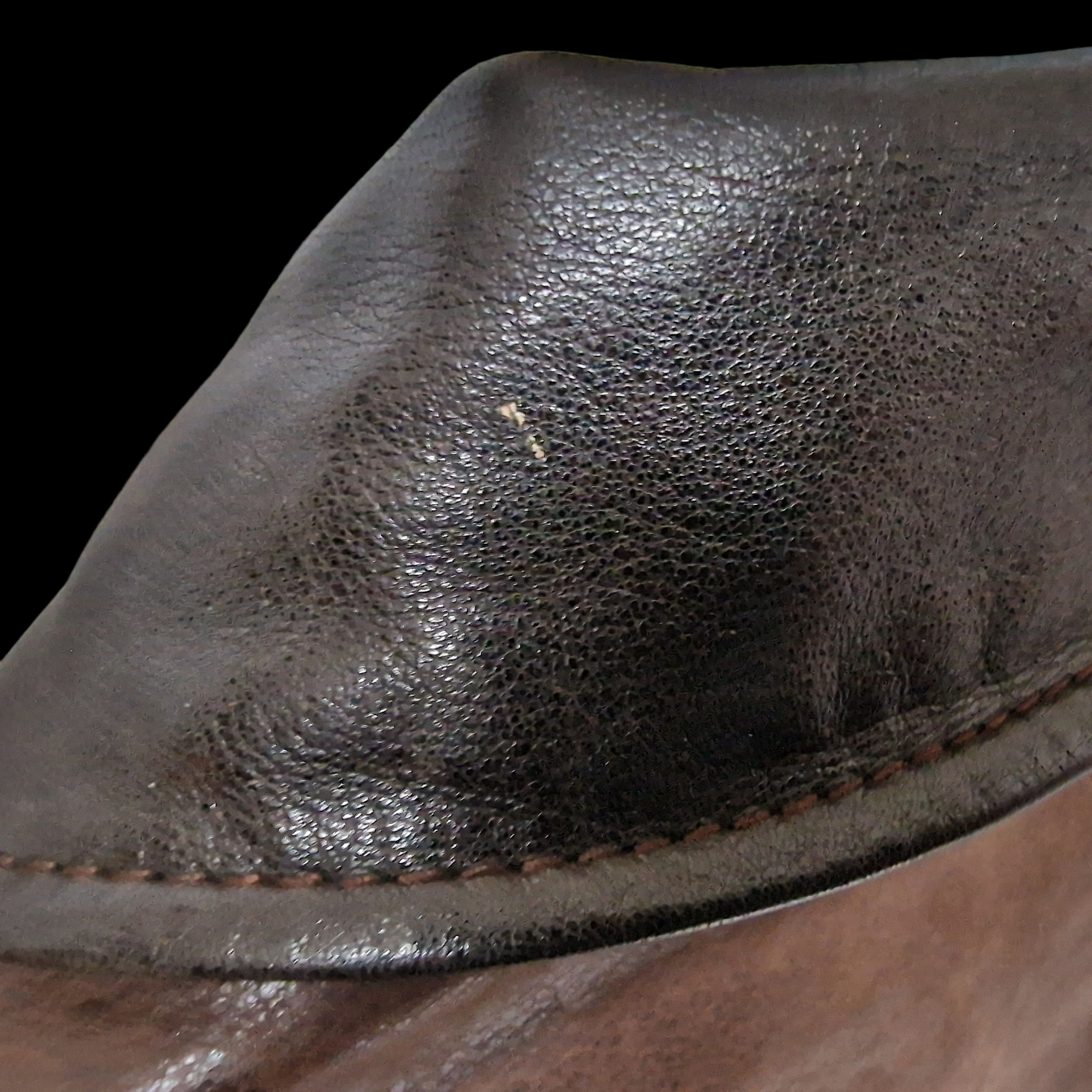 Normans Vintage Brown Basic Soft Leather Jacket UK 4XL - 12