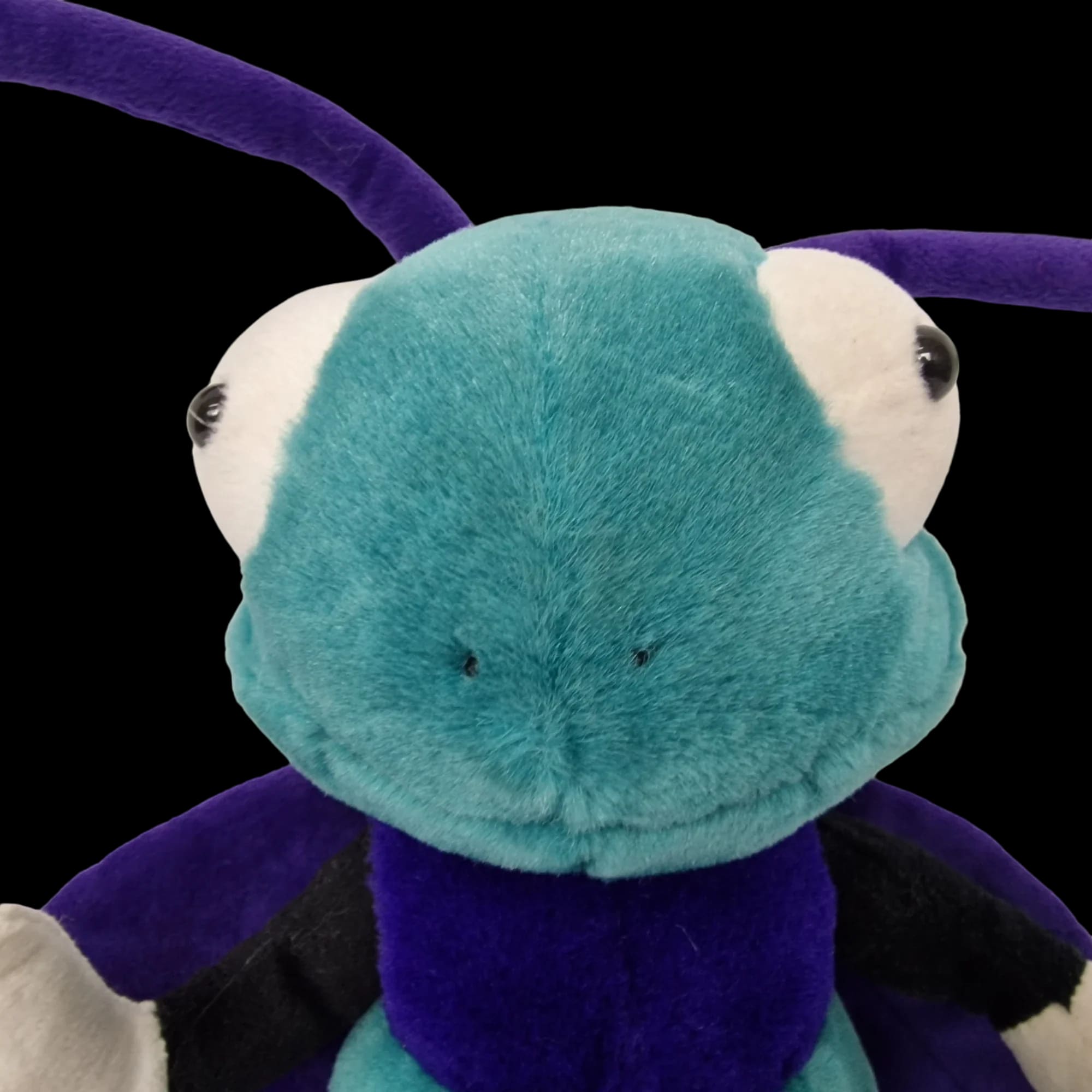 Nuzzlers Wasp Plush Soft Toy Teddy 15’ Blue Stuffed