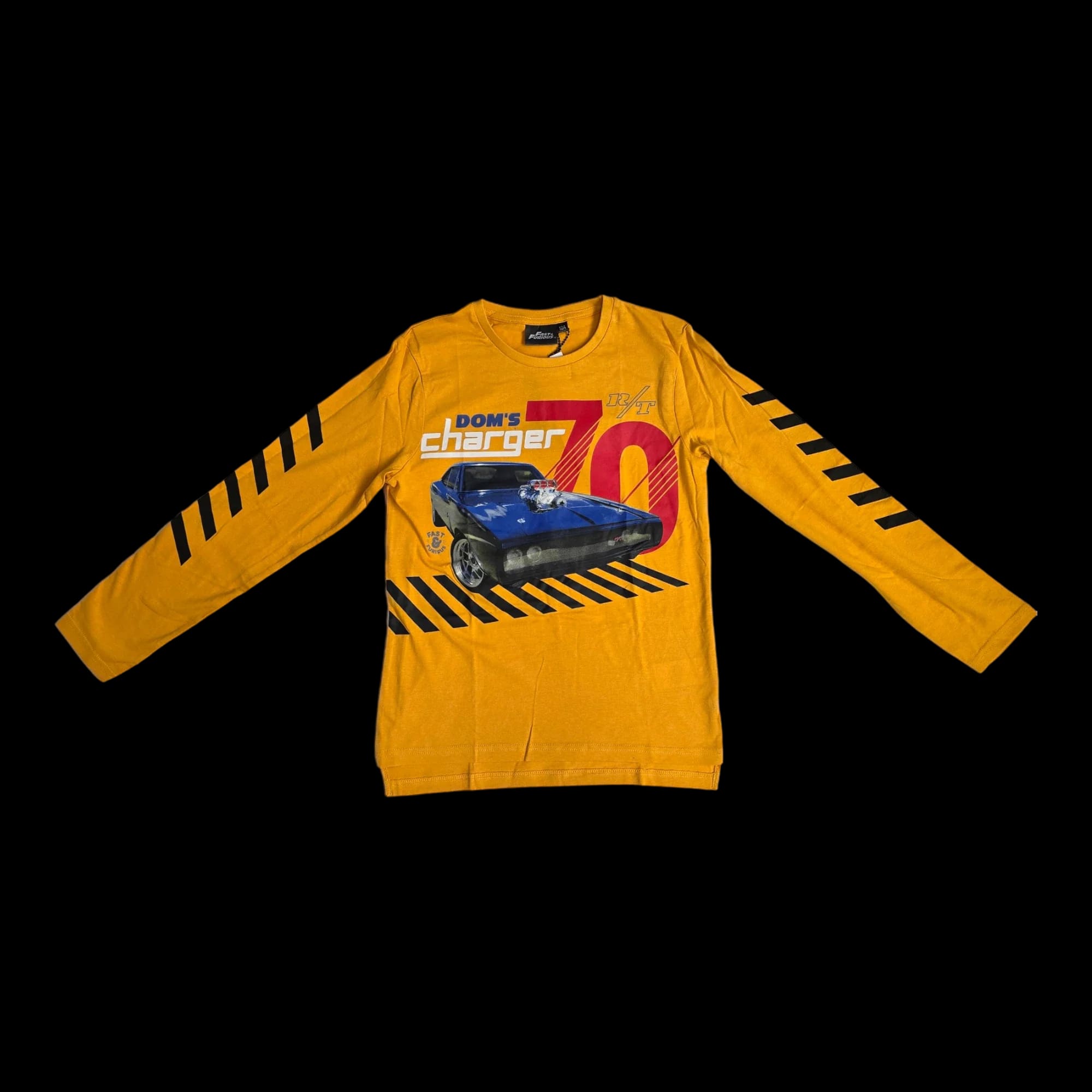 Official Fast & Furious Dom’s Charger Orange T-shirt