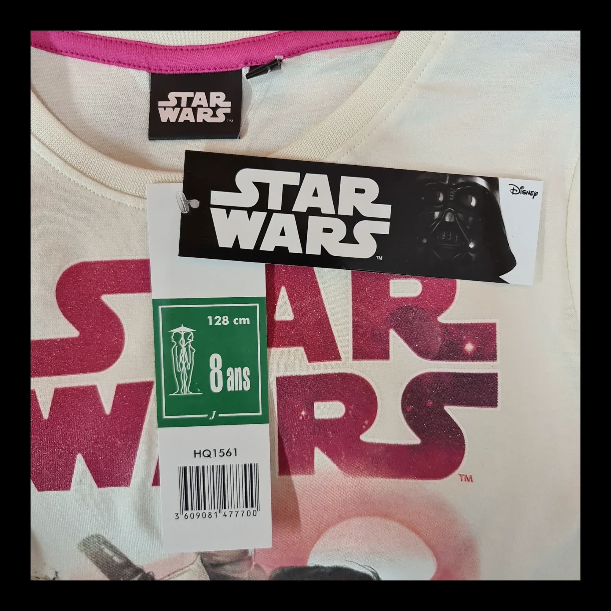 Official Girls Star Wars Pink T-shirt - T-Shirts - Disney