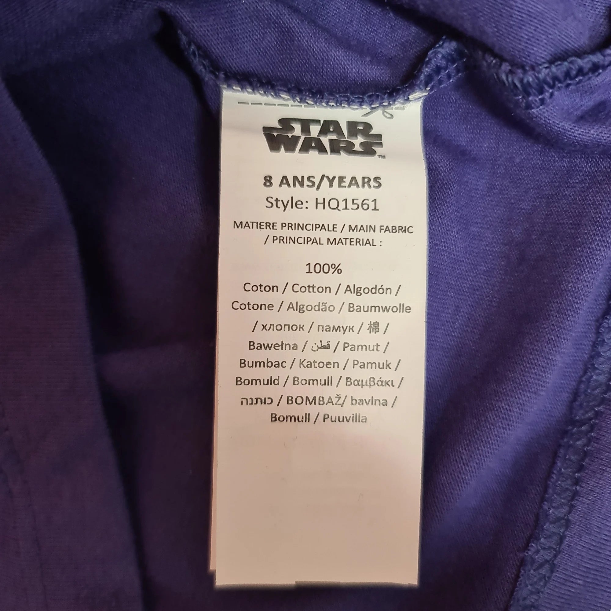 Official Girls Star Wars Purple T-shirt - T-Shirts - Disney