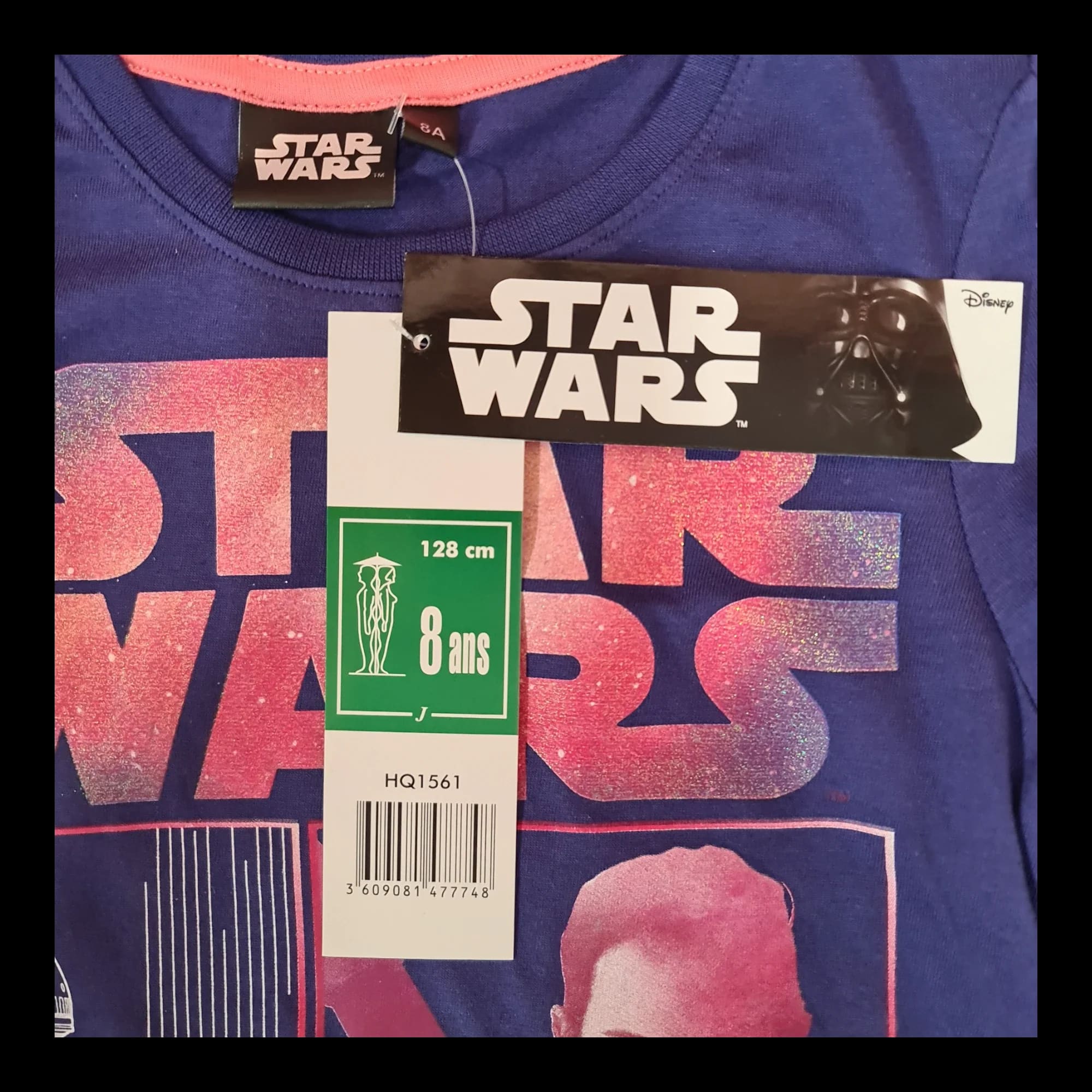 Official Girls Star Wars Purple T-shirt - T-Shirts - Disney