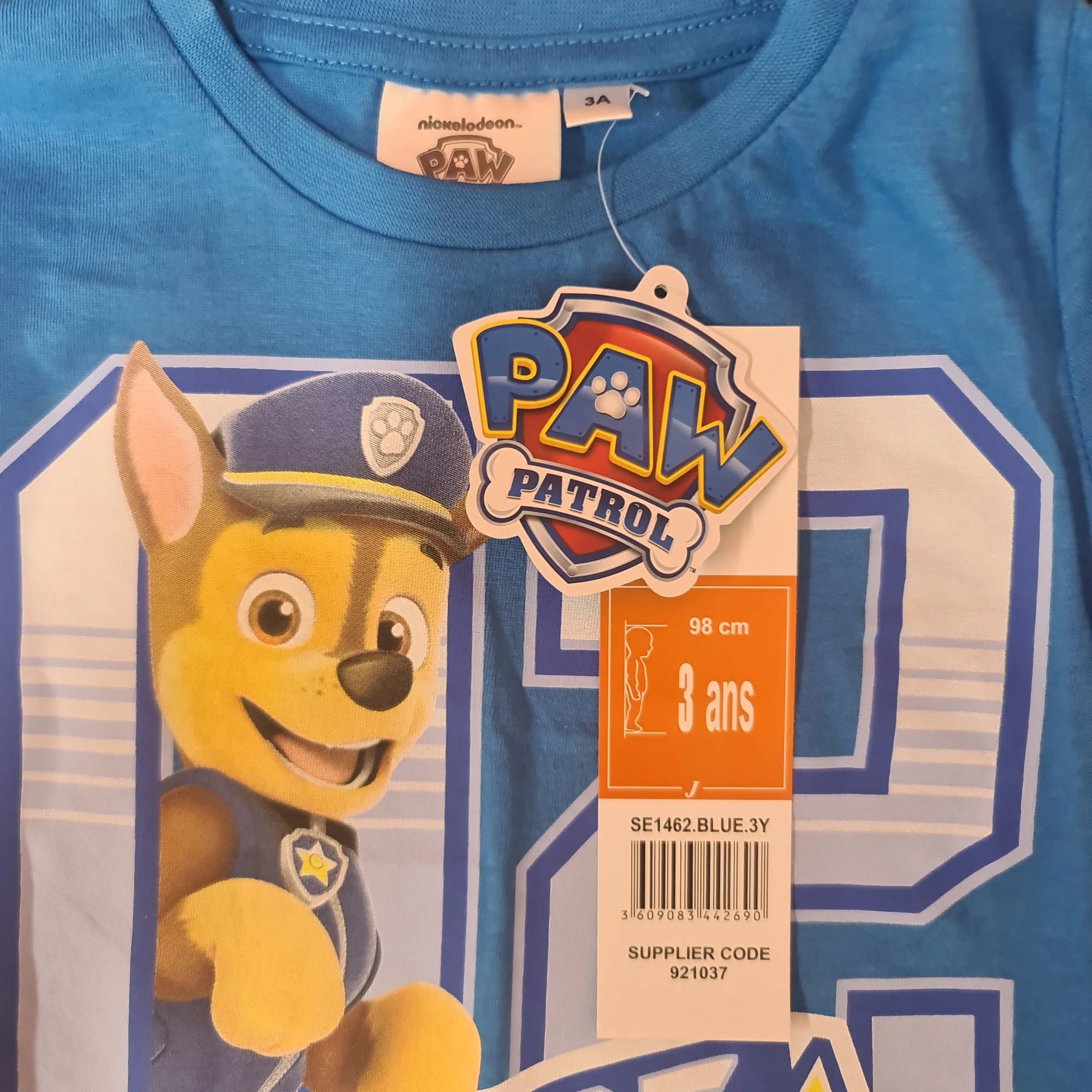 Official Nickelodeon Paw Patrol Blue T-shirt - T-Shirts - 3