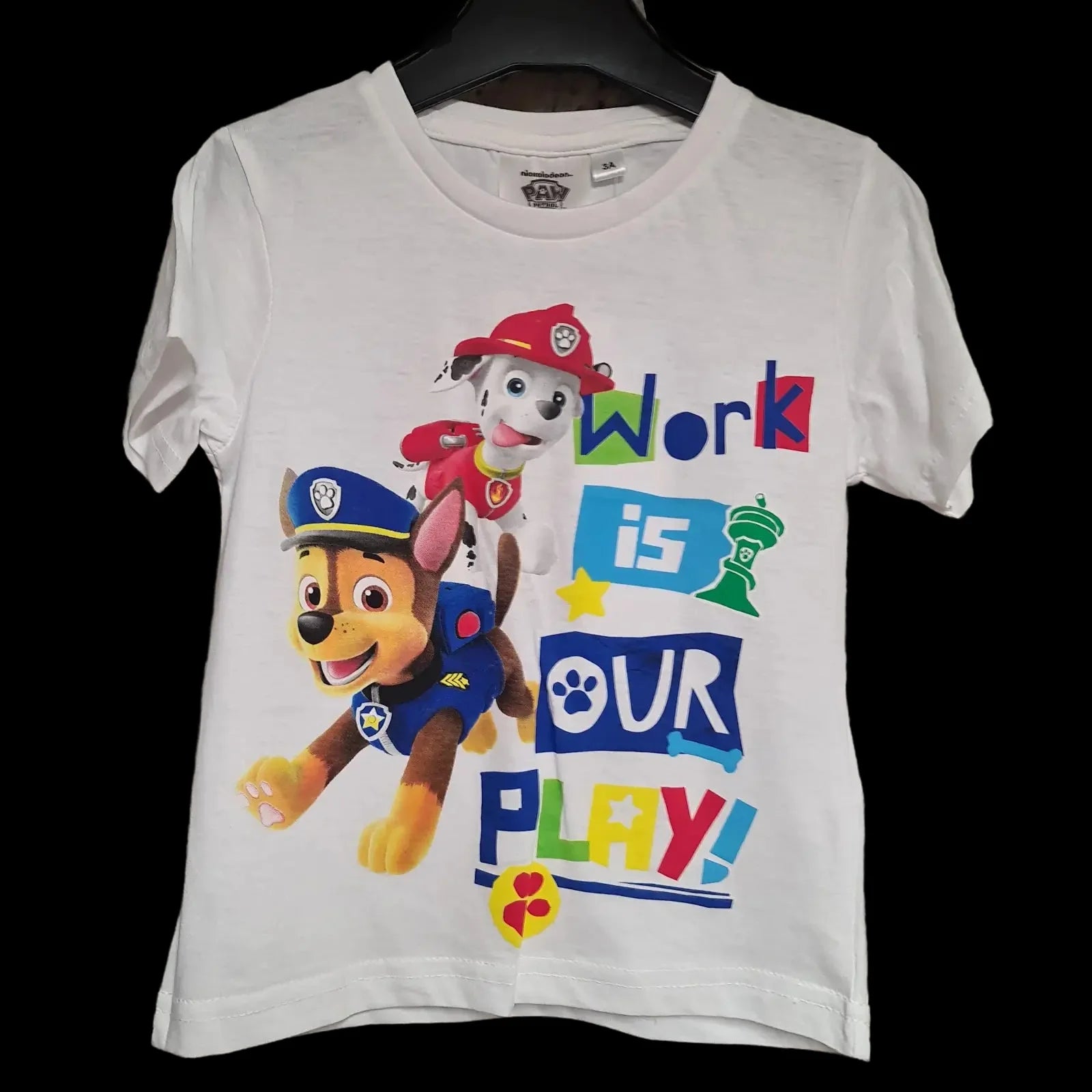Official Nickelodeon Paw Patrol White T-shirt - T-Shirts