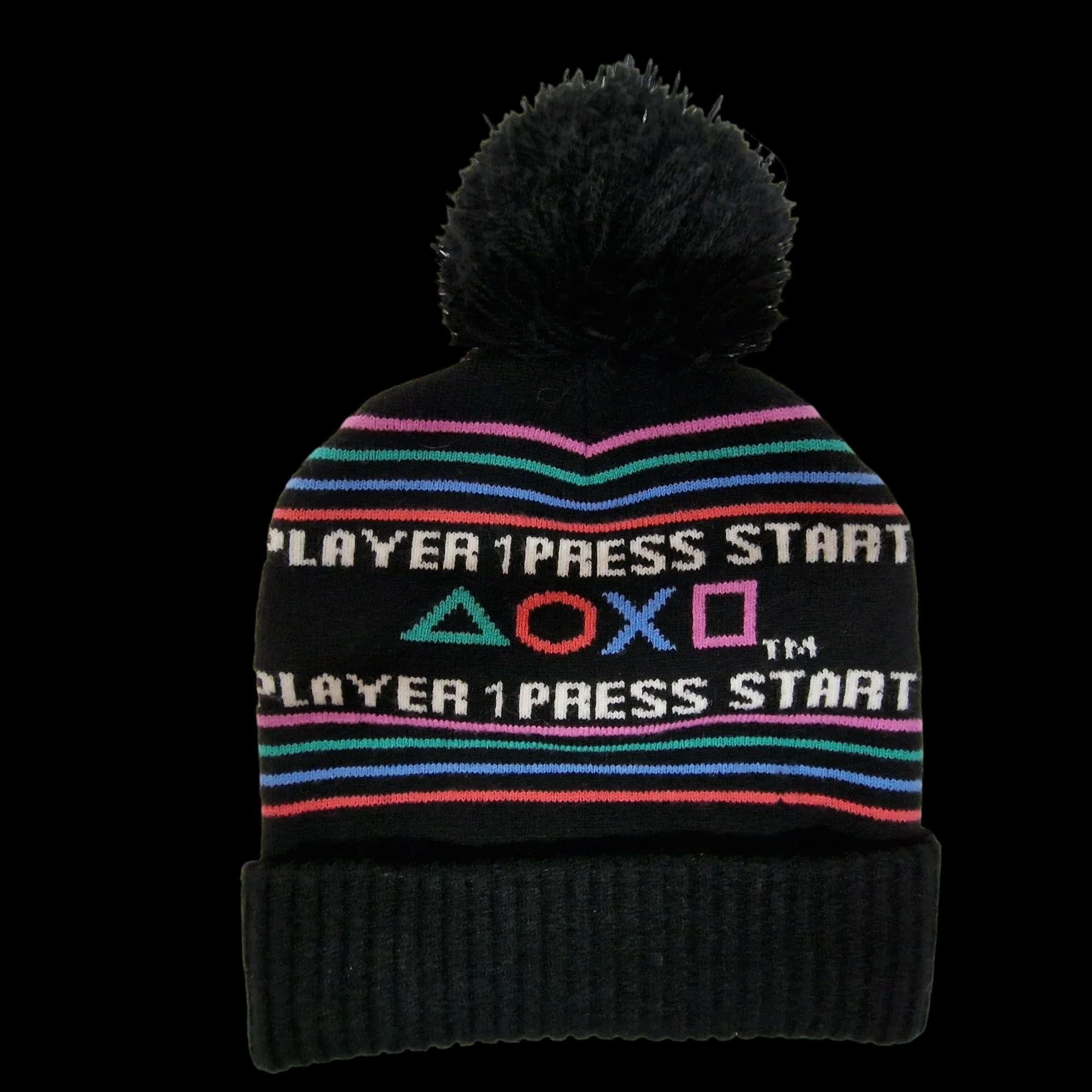 Official Playstation Beanie Hat Mens Ladies Knitted Soft