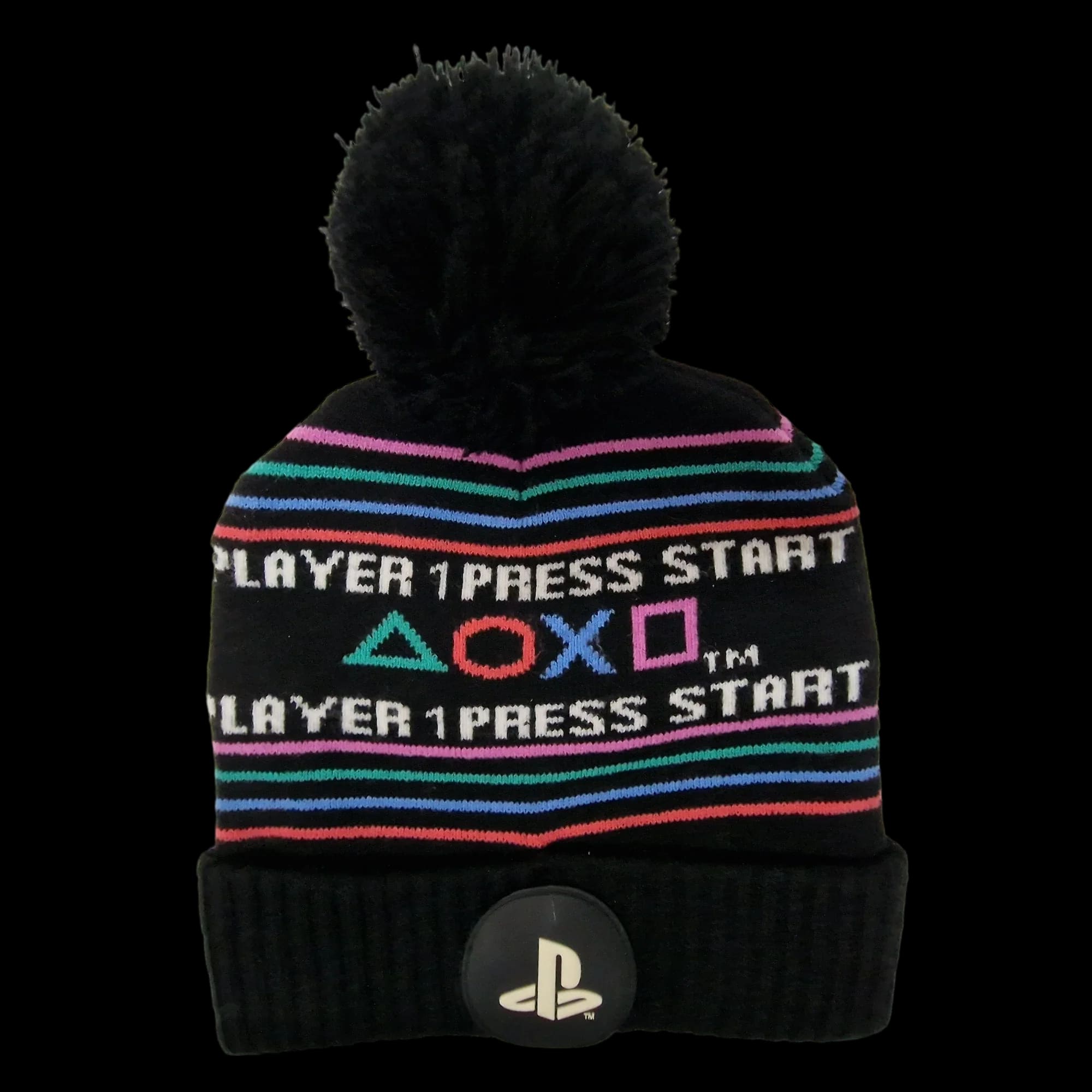 Official Playstation Beanie Hat Mens Ladies Knitted Soft