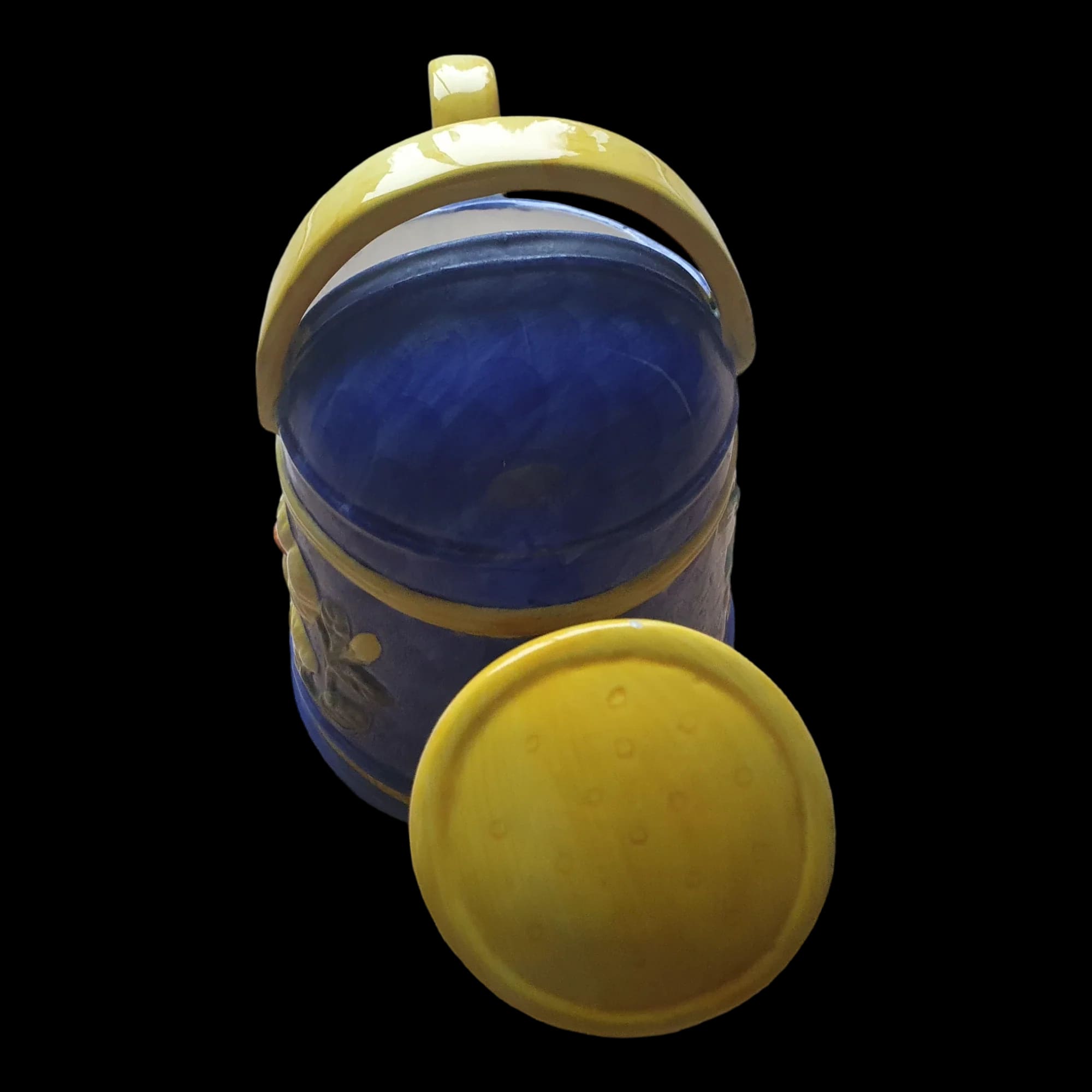 Ornamental Ceramic Floral Watering - Figurines - Unbranded