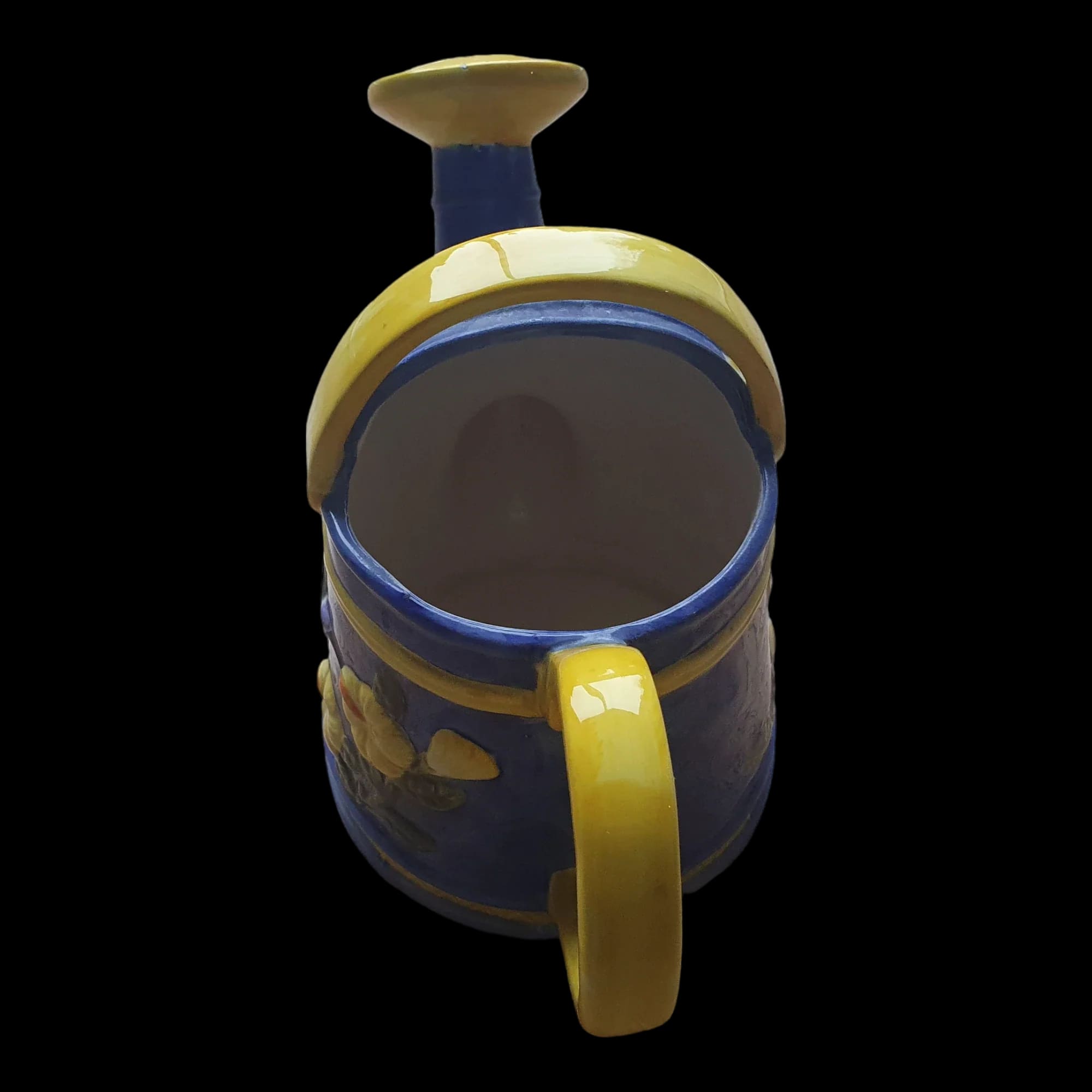 Ornamental Ceramic Floral Watering - Figurines - Unbranded