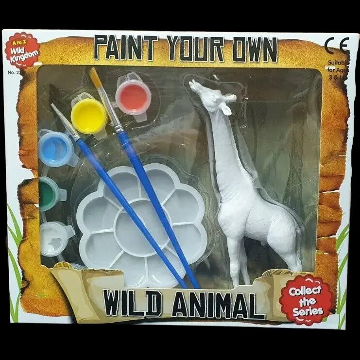 Paint Your Own Wild Animal - New - Creative Toys