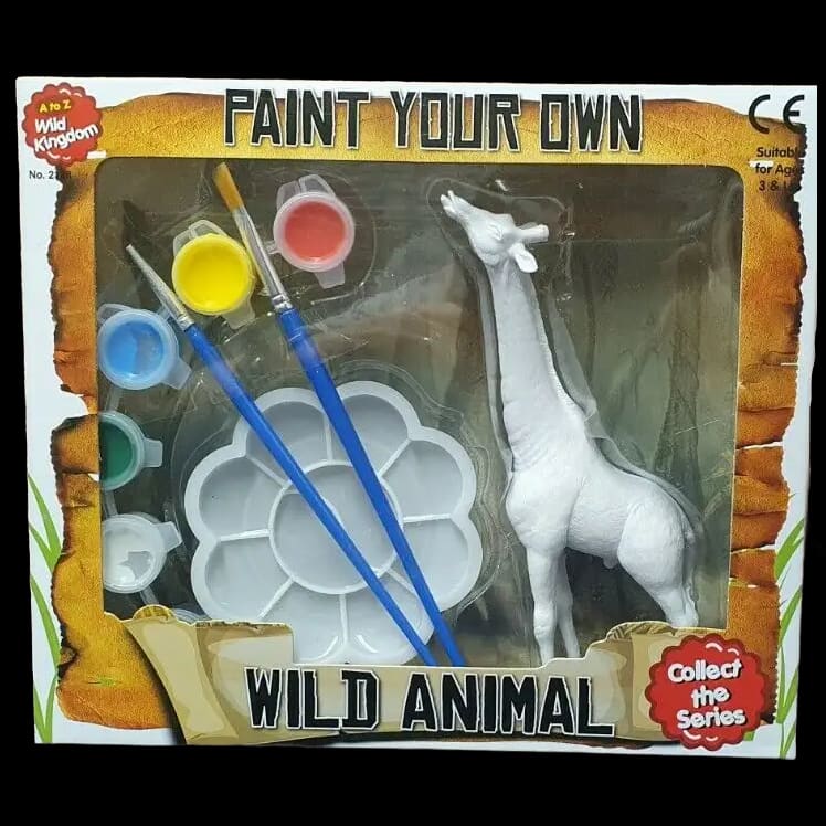 Paint Your Own Wild Animal - New - Creative Toys