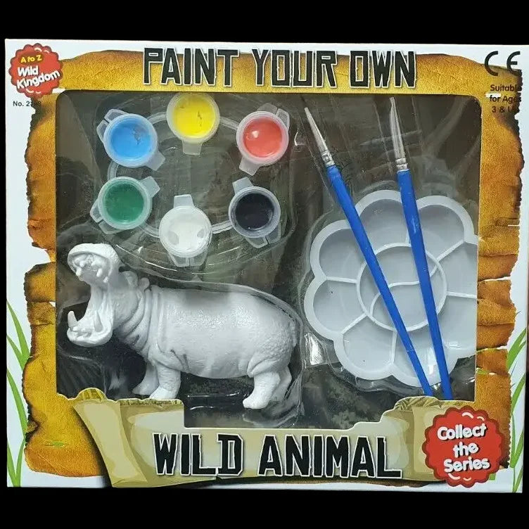 Paint Your Own Wild Animal - New - Creative Toys