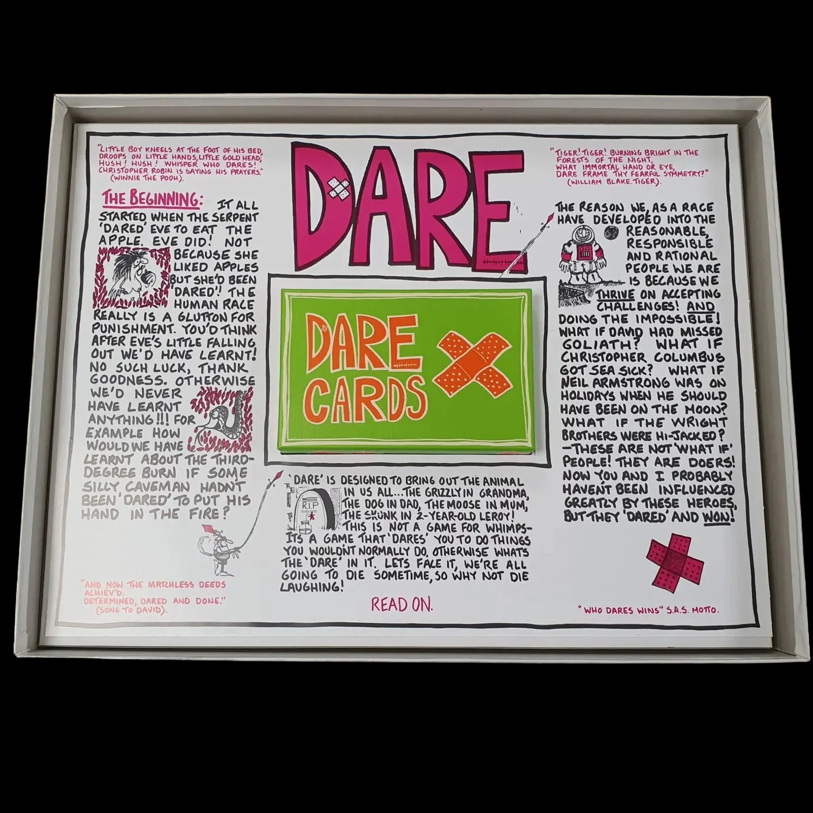 Parker Dare Boxed Board Game 1992 Age 13 + - Games - 4