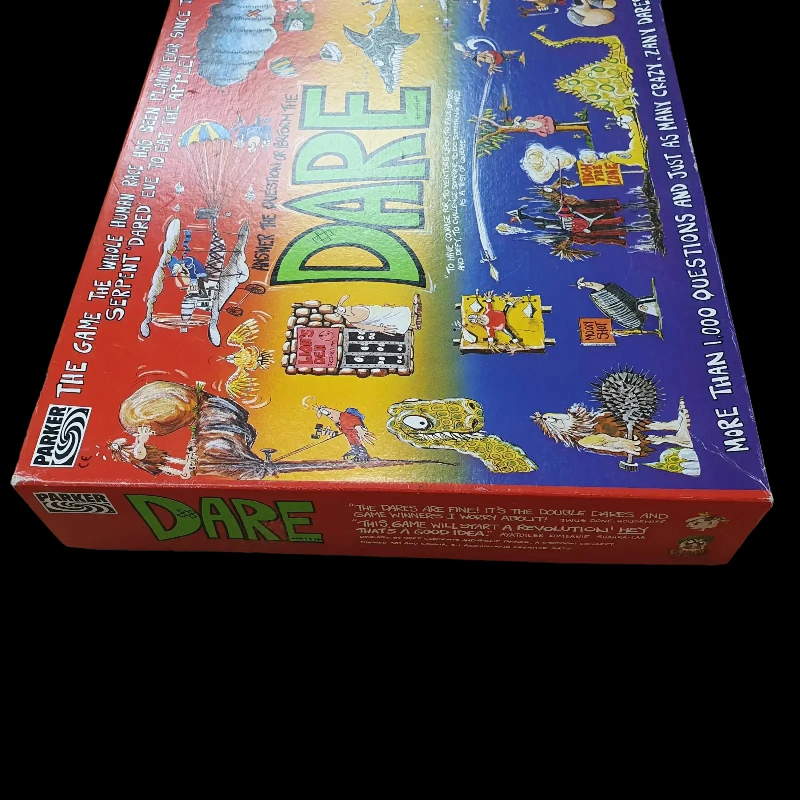 Parker Dare Boxed Board Game 1992 Age 13 + - Games - 3