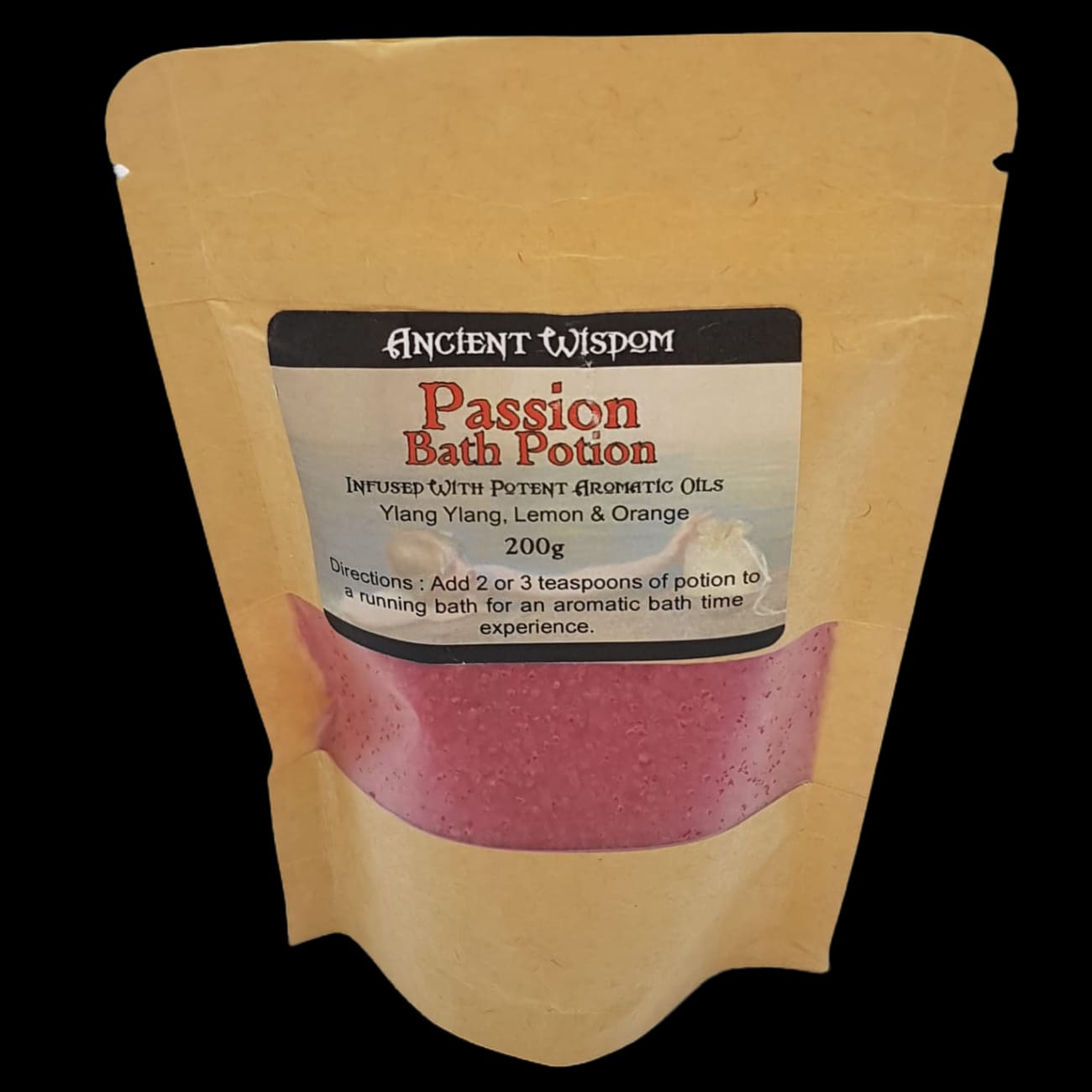 Passion Bath Salts Potion Muscle Relax Sea Salt