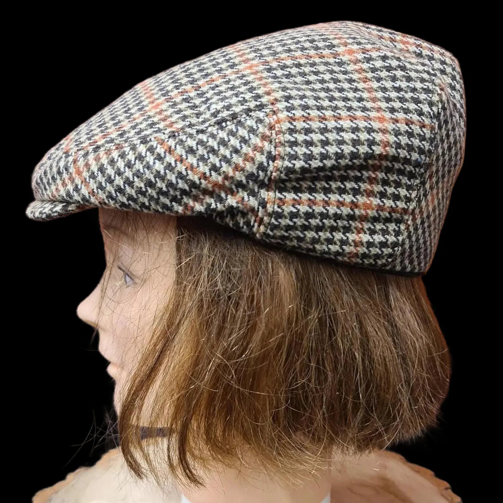 Peak Brown Tween Flat Cap Size 52 - Hats - Hawkins - 2 - 637