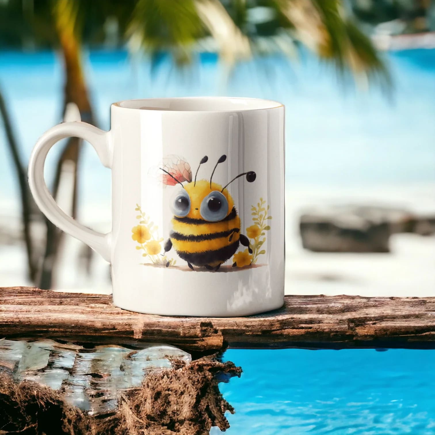 Personalised Bumble Bee Mug Design Perfect Gift