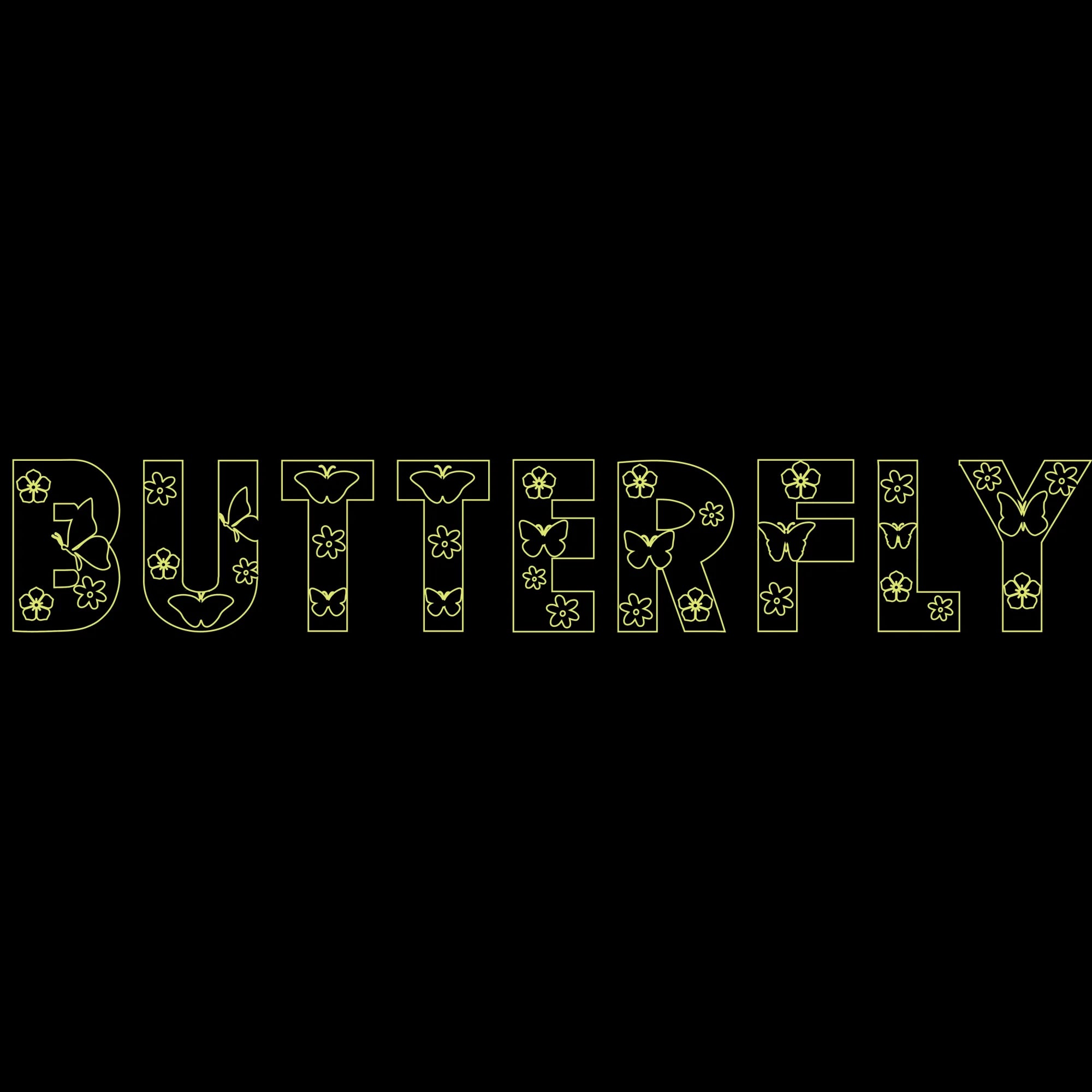 Personalised Name Mug Butterfly Design Custom Sublimation