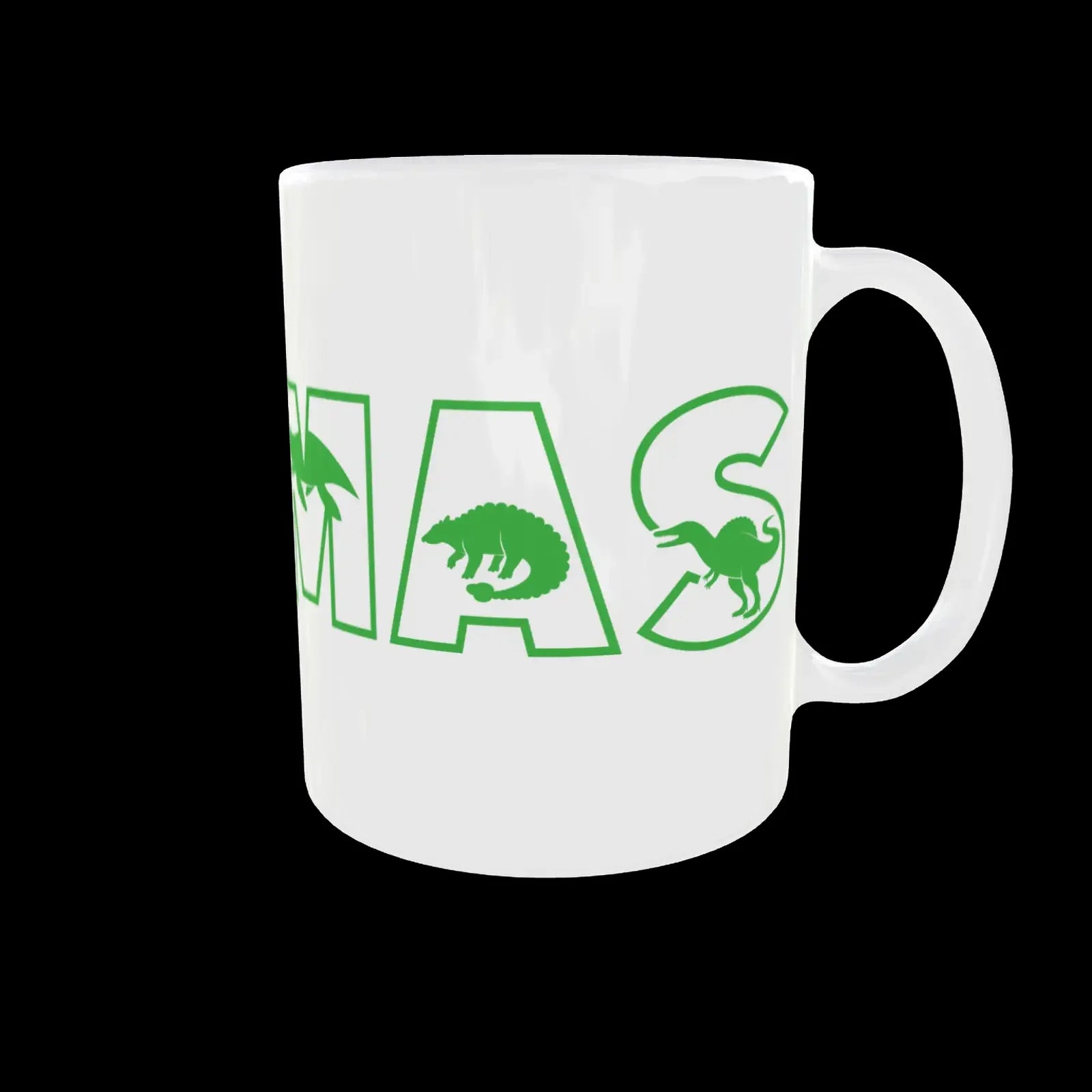 Personalised Name Mug Dinosaur Design Kids Custom
