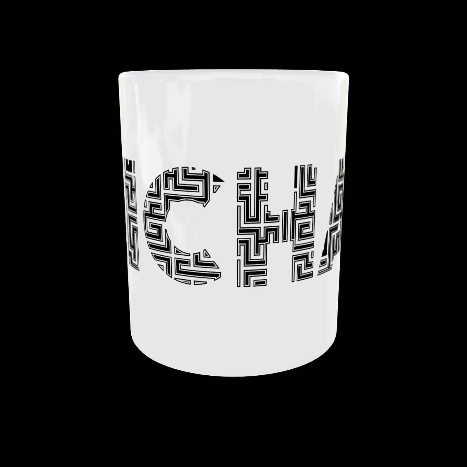 Personalised Name Mug Maze Design Custom Sublimation Gifts