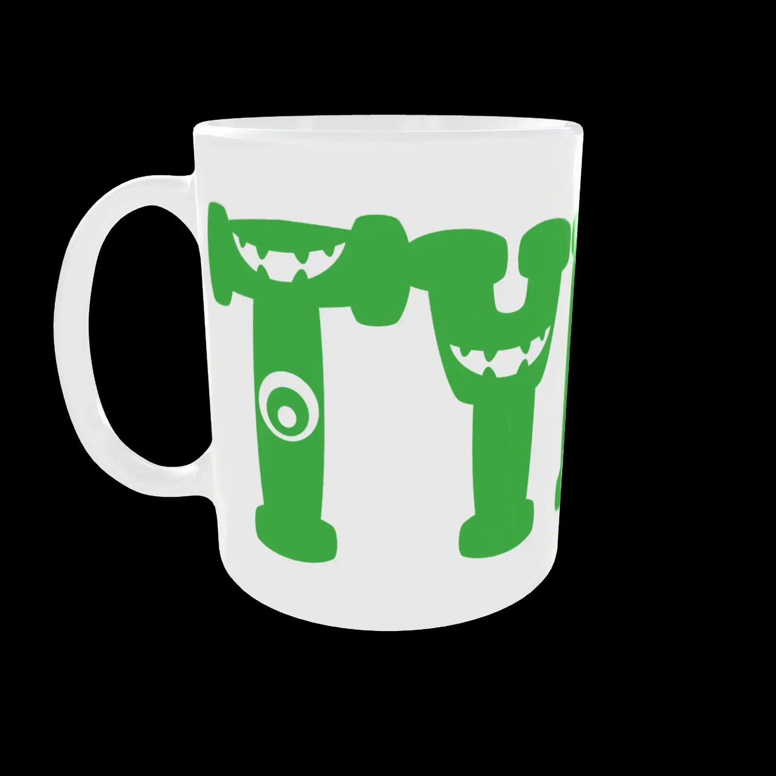 Personalised Name Mug Monster Design Kids Custom