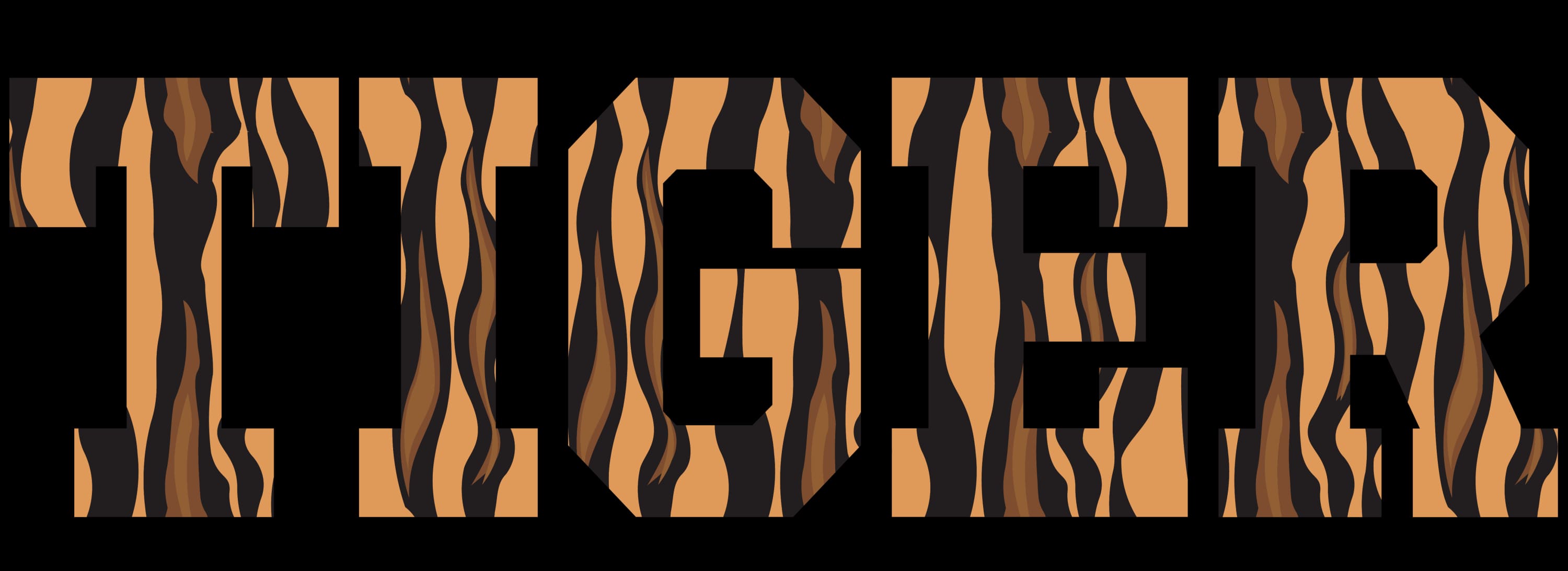 Personalised Name Mug Tiger Skin Animal Print Design Custom