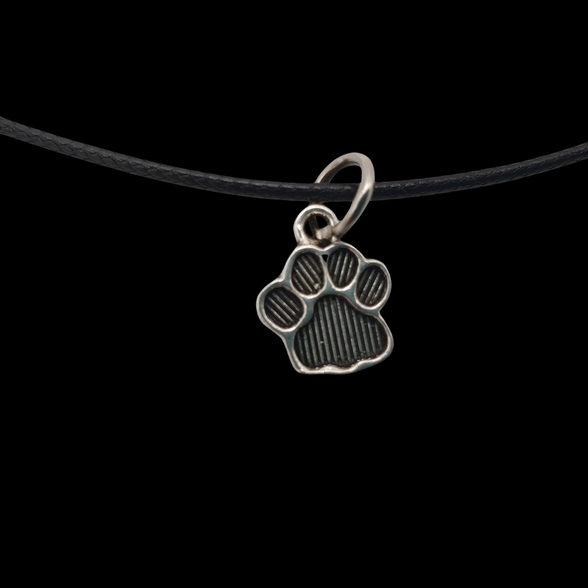 Pet Paw Print Necklace Cat Dog Pendant Charm Handmade