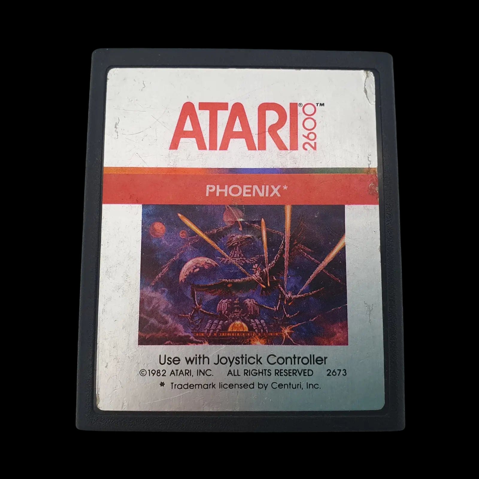 Phoenix 2673 Atari 2600 Avs Centuri 1982 Video Game Vintage