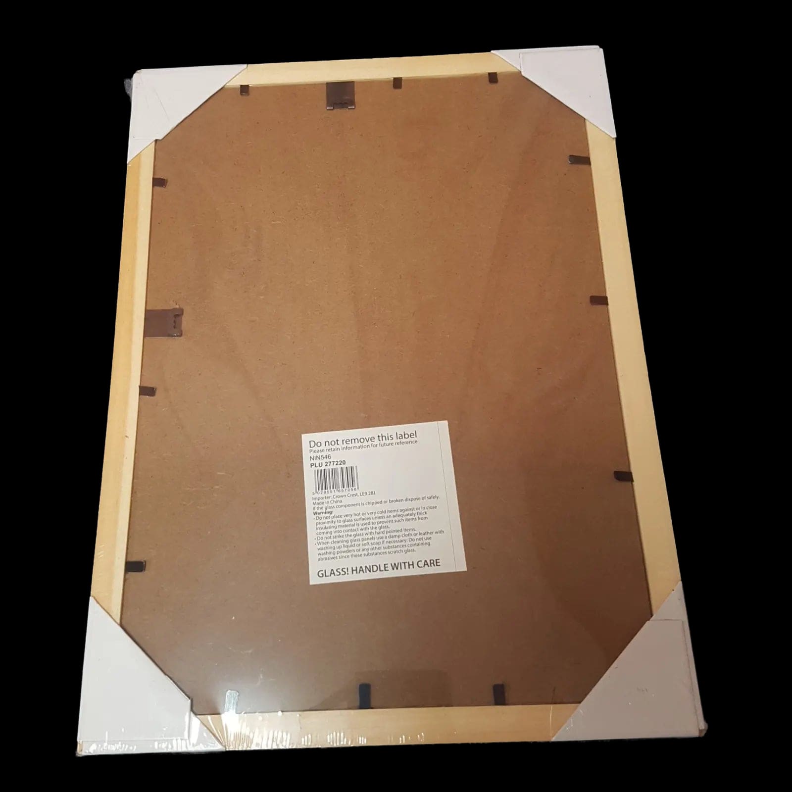 Pine Effect A4 Certificate Frames Set Of 2 - New - Picture