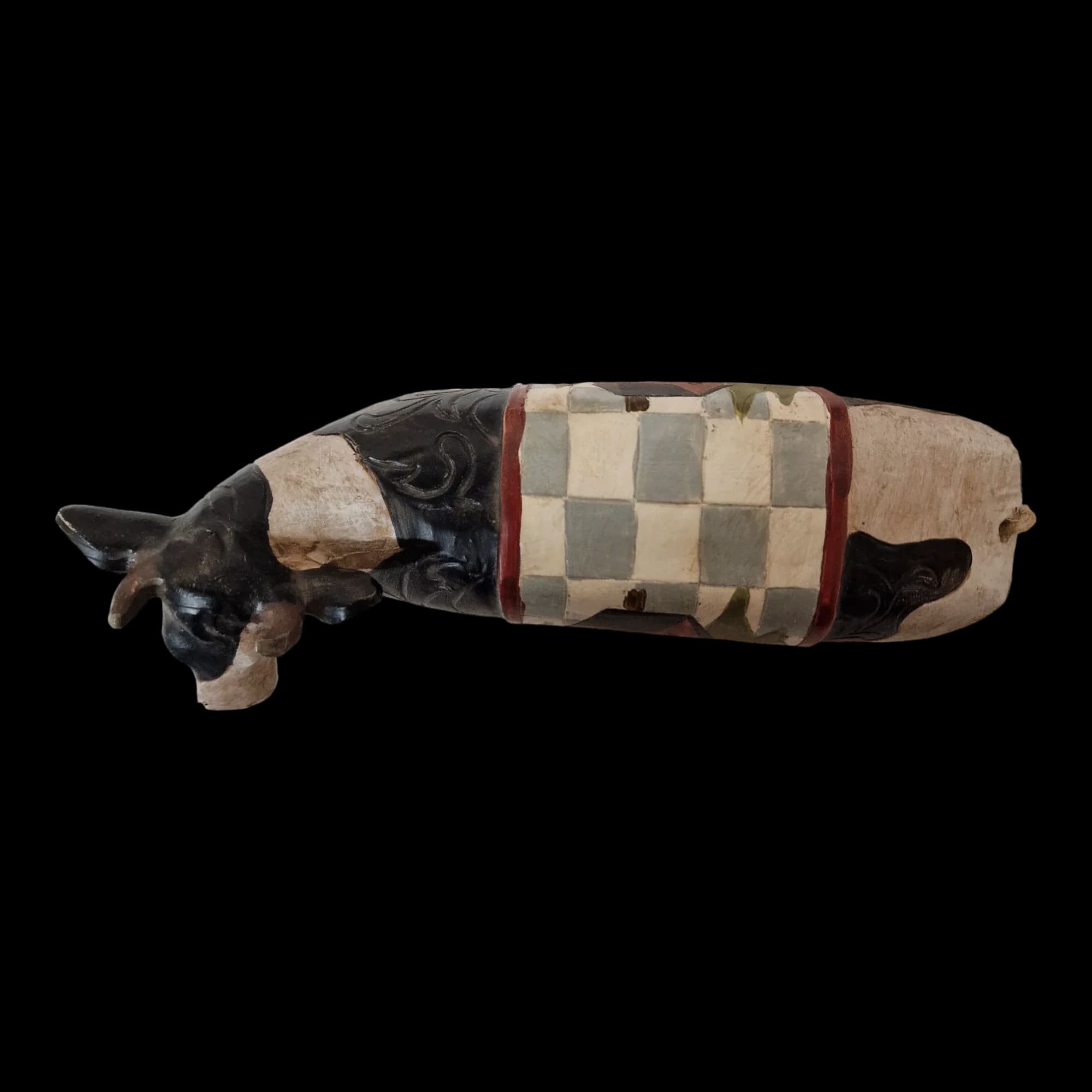 Polyresin Cow Ornament - Unbranded - 5 - 2711