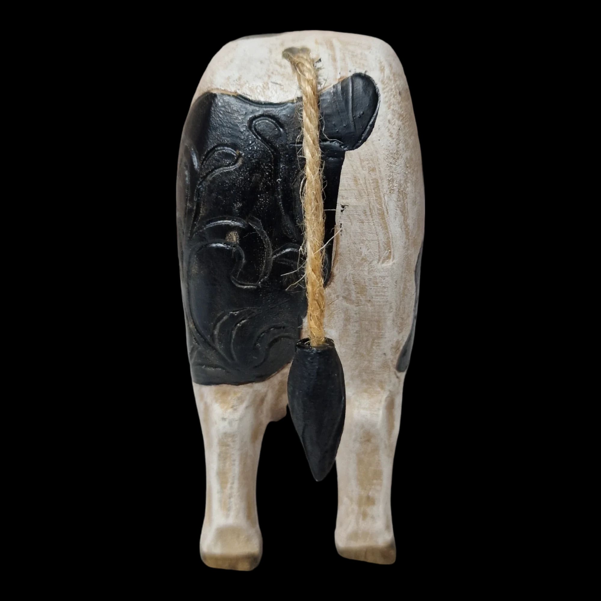 Polyresin Cow Ornament - Unbranded - 4 - 2711