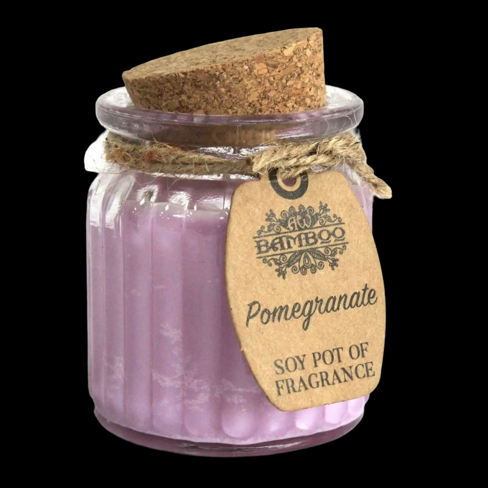 Pomegranate Soy Pot Of Fragrance Candles - Ancient Wisdom