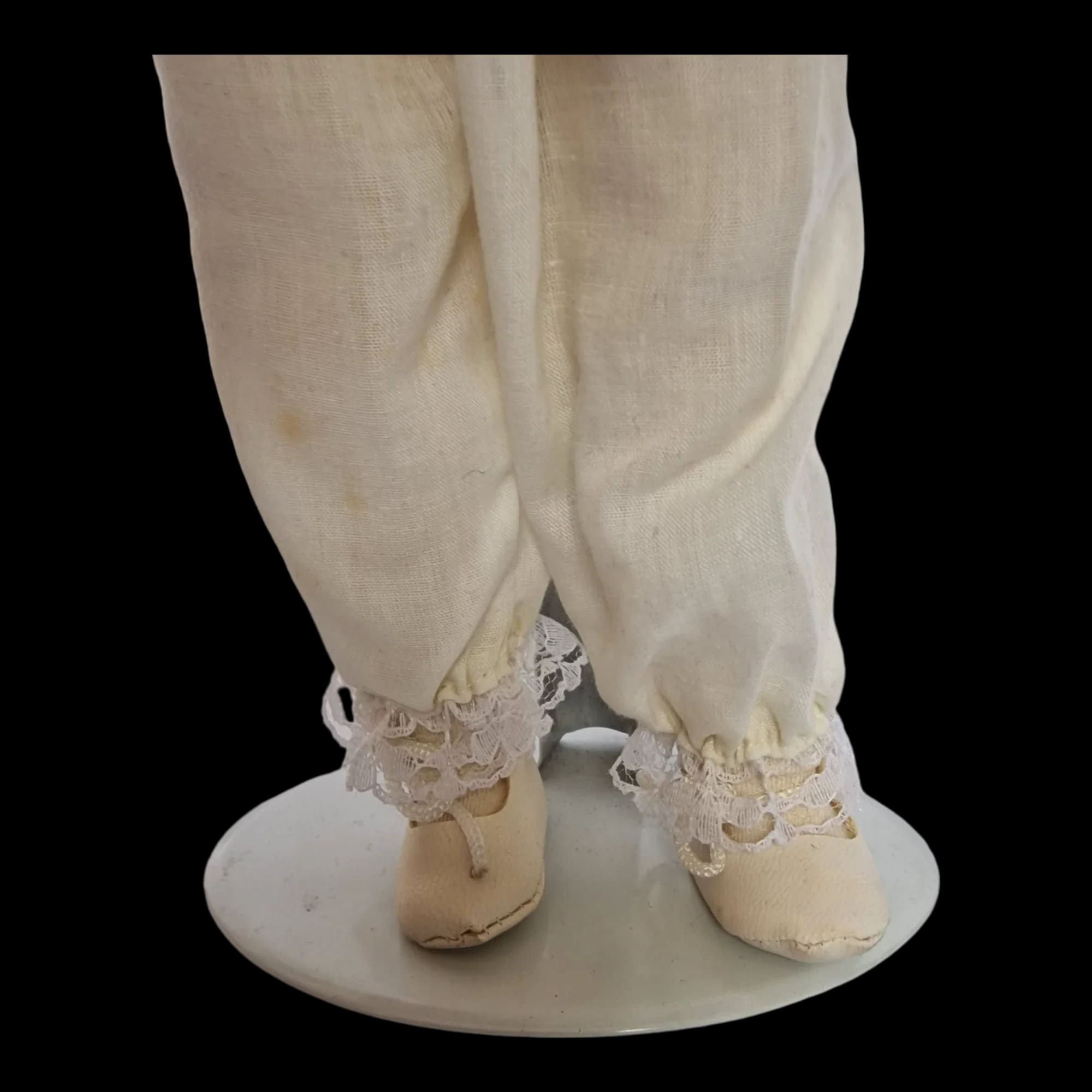 Porcelain Doll Female Christmas Outfit Display Stand