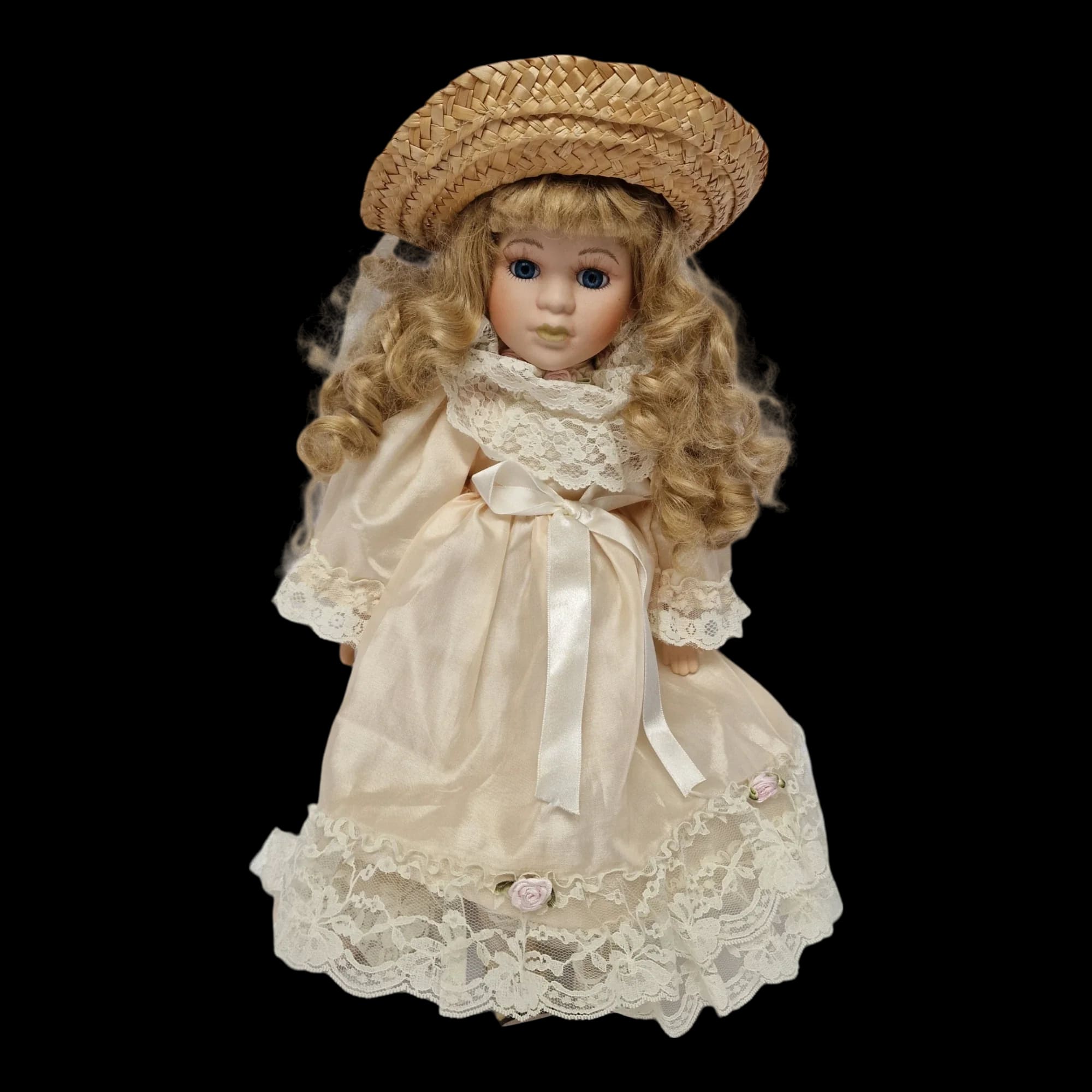 Porcelain Doll Female Lady Leonardo Collection Removeable