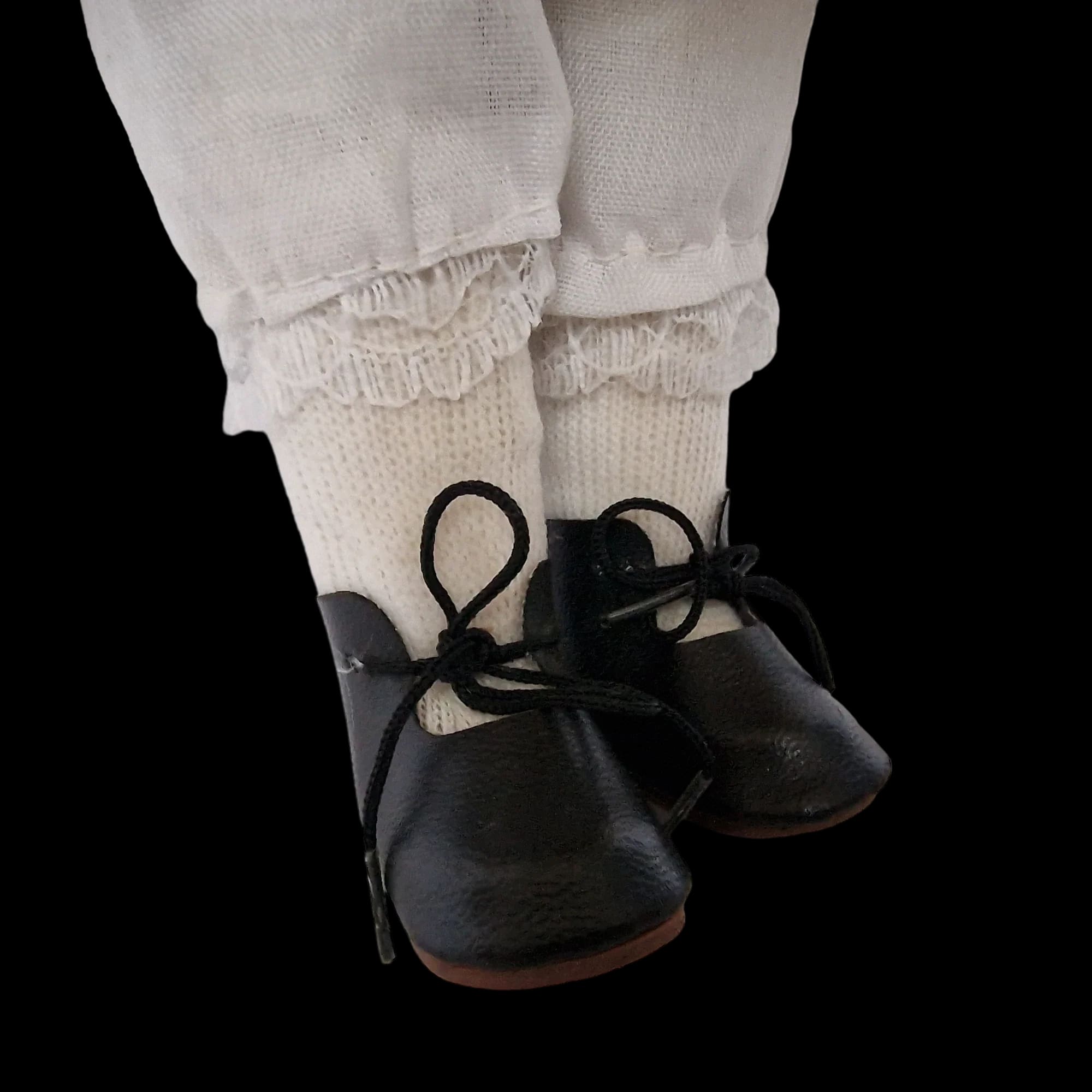 Porcelain Doll Female White Dress And Coat Removeable