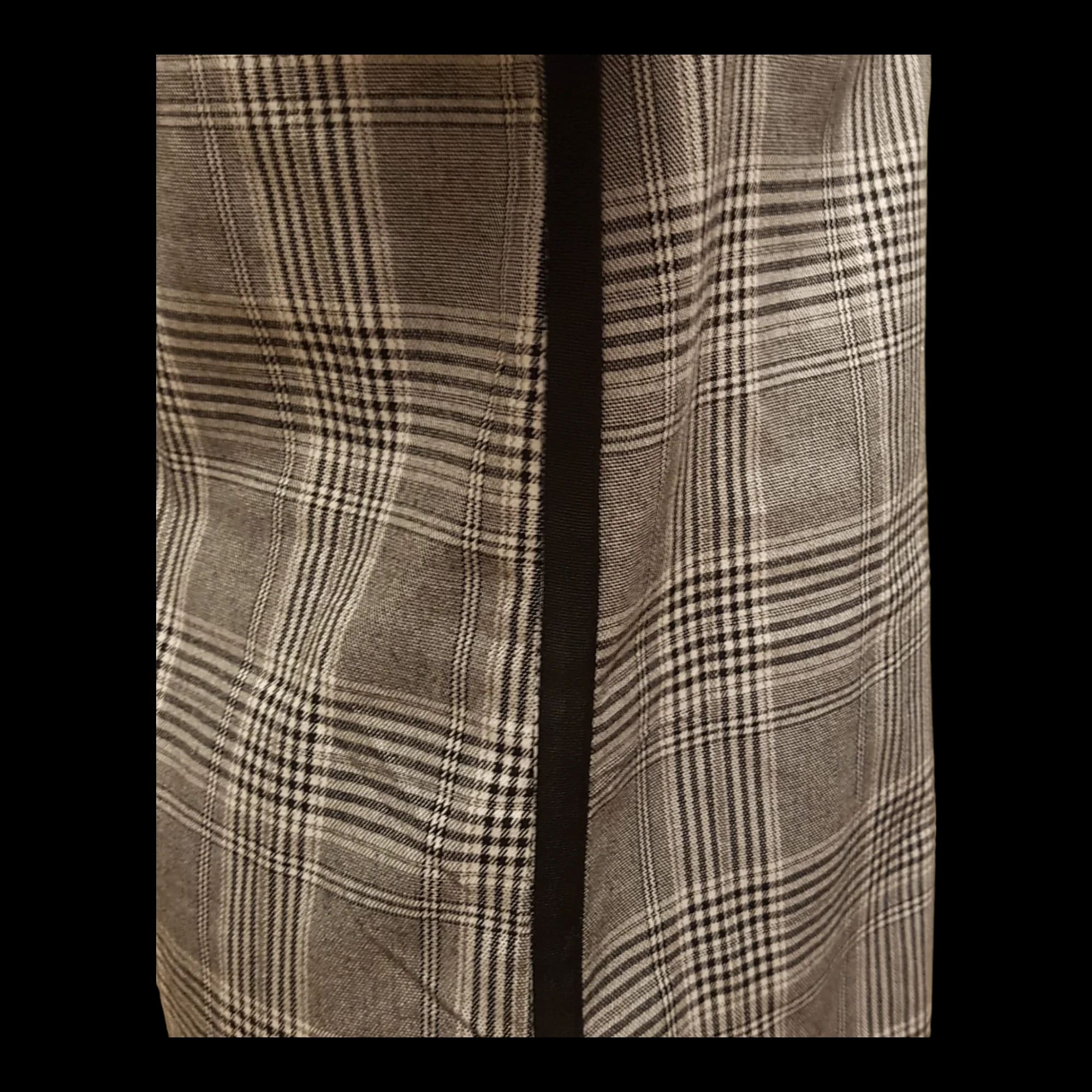 Primark Grey Checked Shift Dress UK 6 - Dresses - 1813