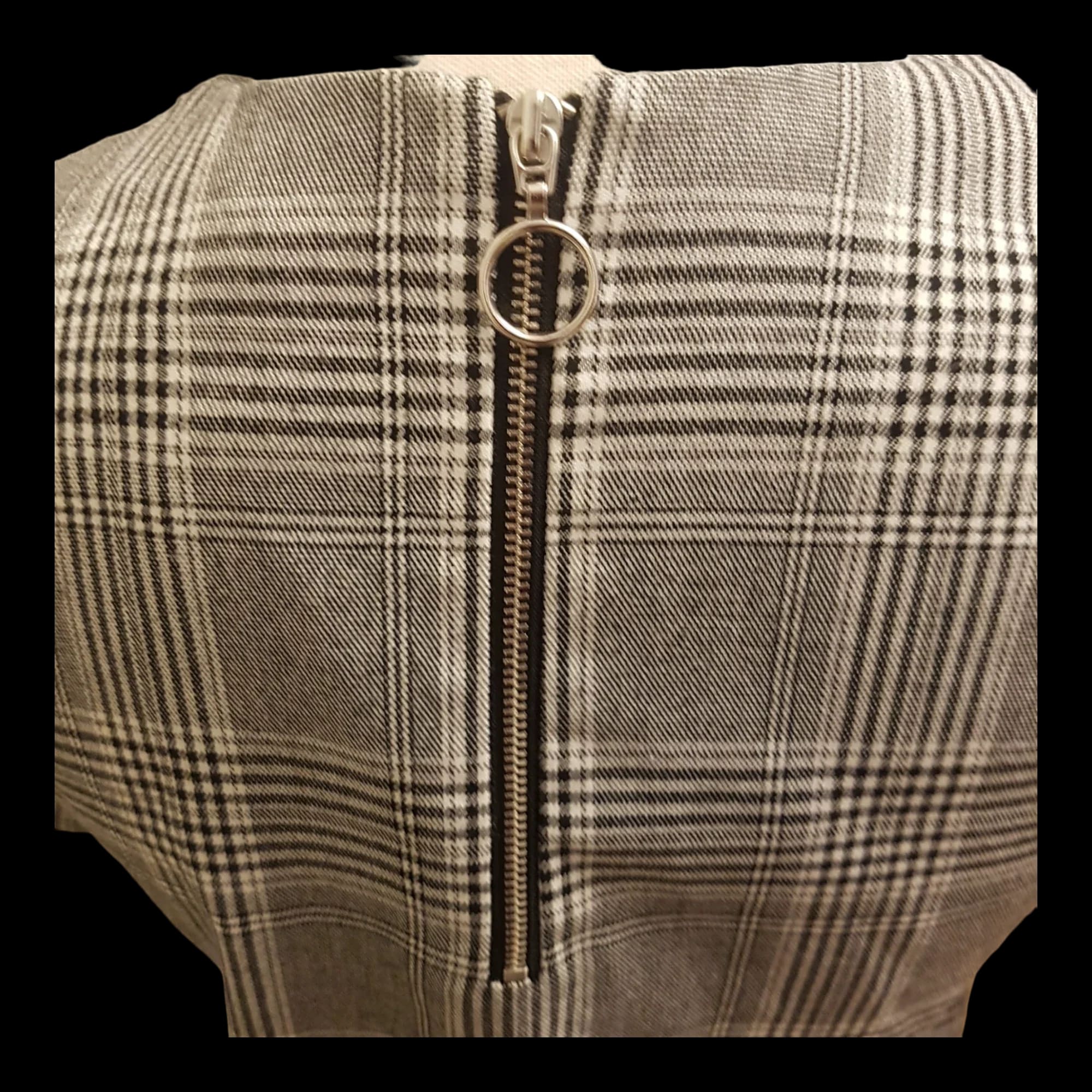 Primark Grey Checked Shift Dress UK 6 - Dresses - 5 - 1813