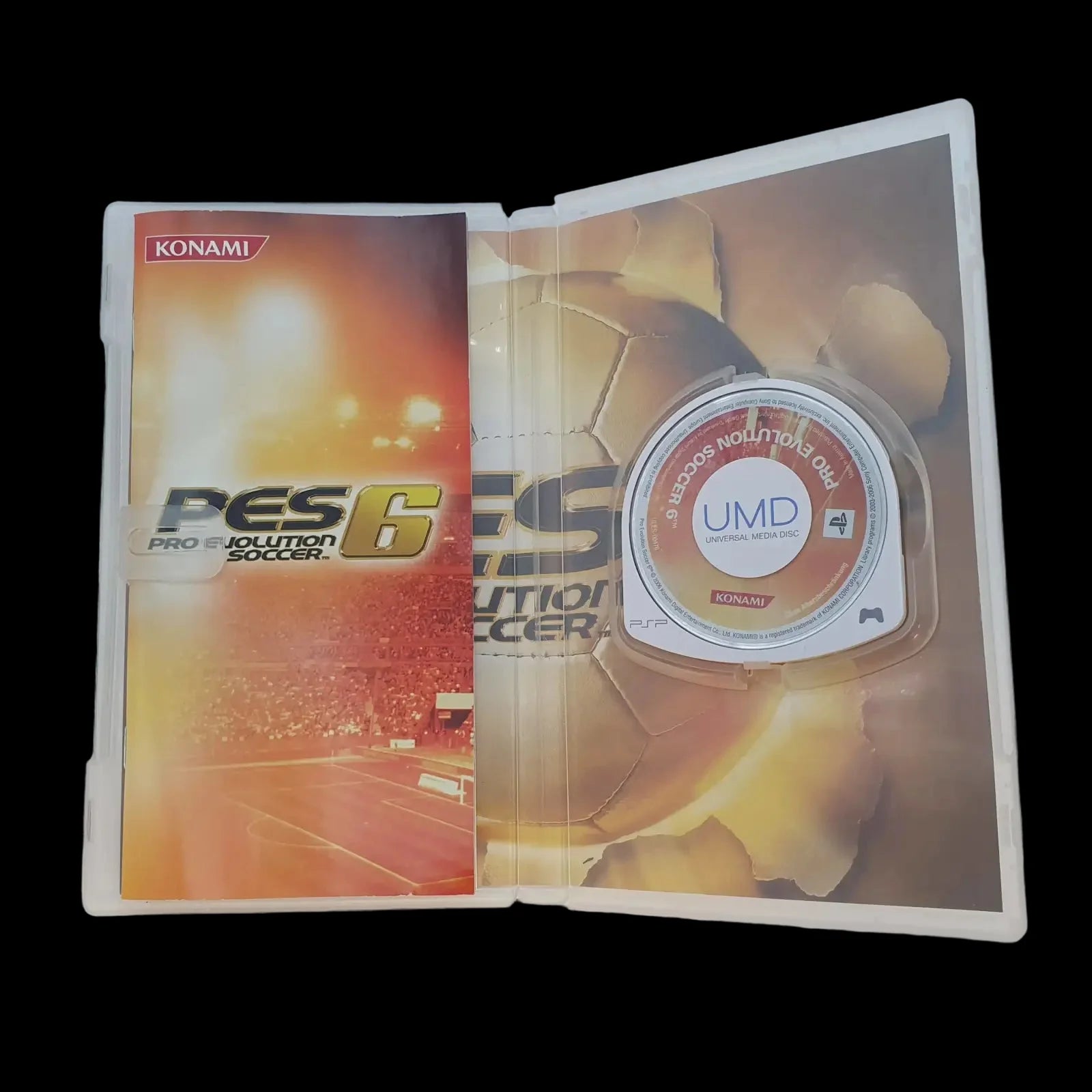 Pro Evolution Soccer 6 Sony Playstation Portable Psp Konami