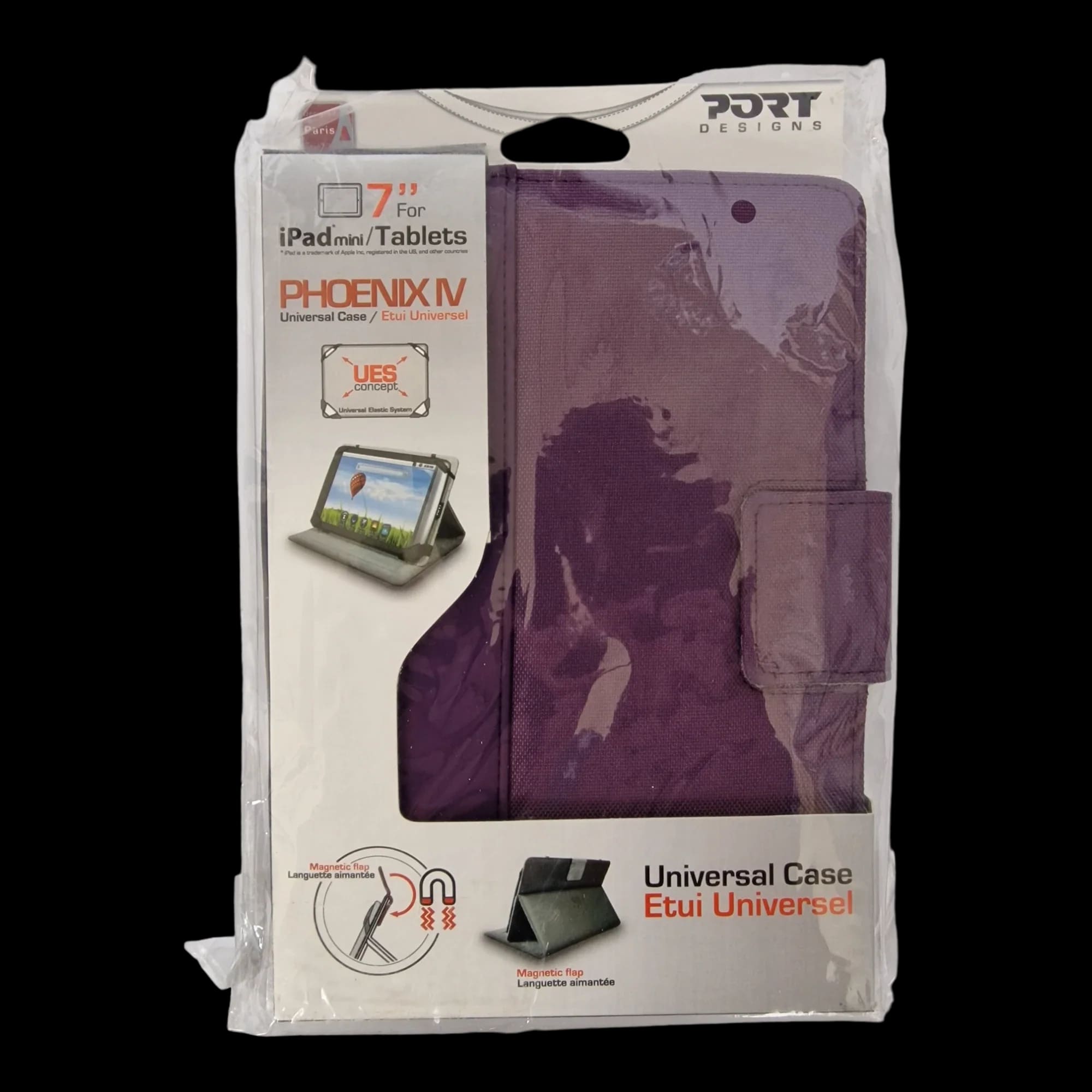 Purple Fabric Phoenix Iv Universal 7 Inch Tablet Case