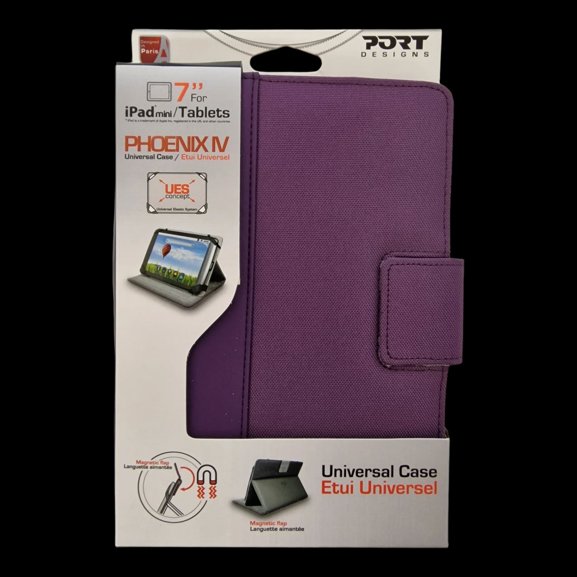 Purple Fabric Phoenix Iv Universal 7 Inch Tablet Case