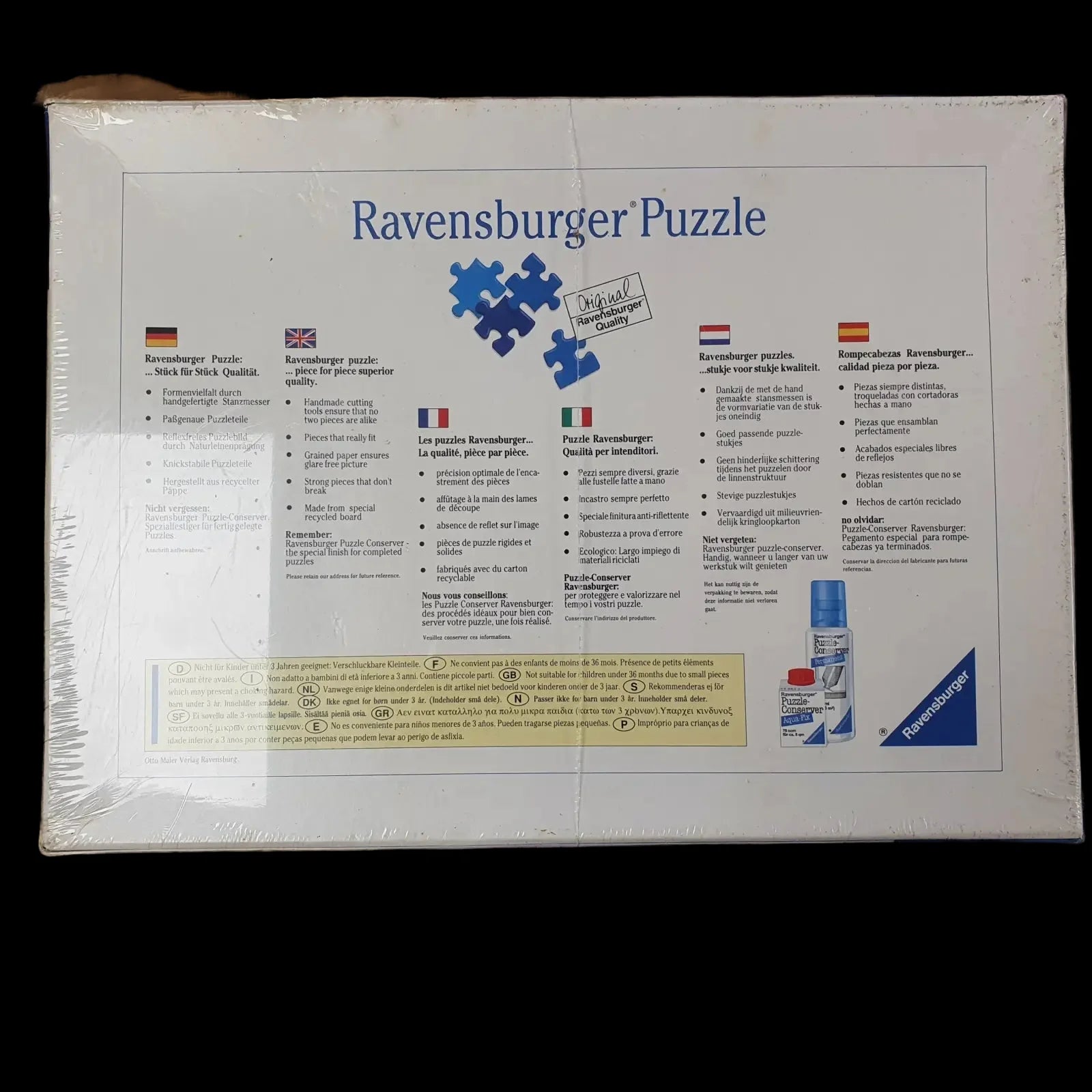 Ravensburg Tanzendes Parr Jigsaw Puzzle (1993) - New - 2