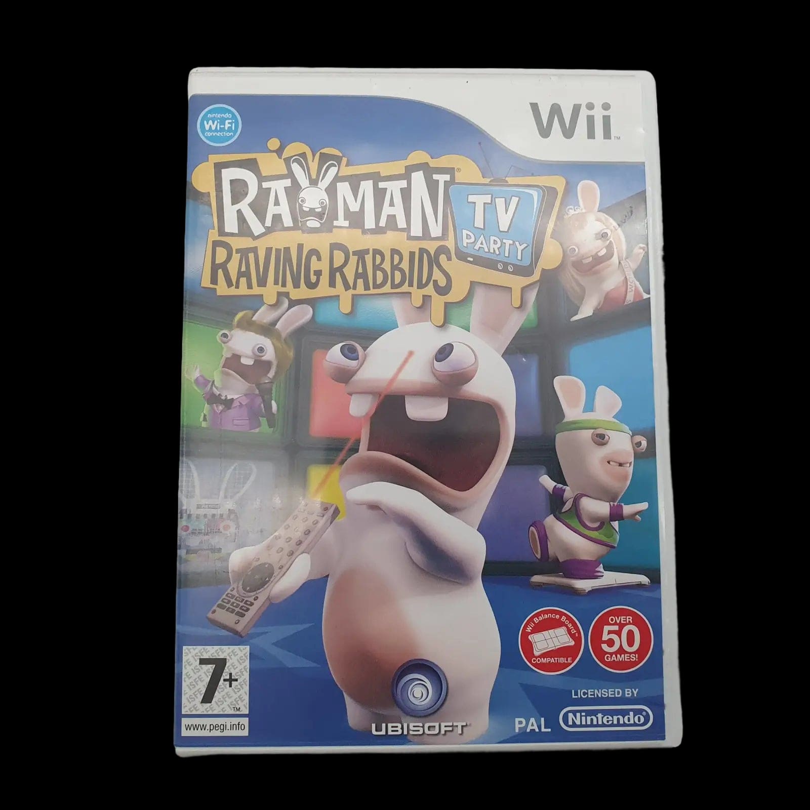 Raving Rabbids Tv Party Nintendo Wii Ubisoft 2008 Video