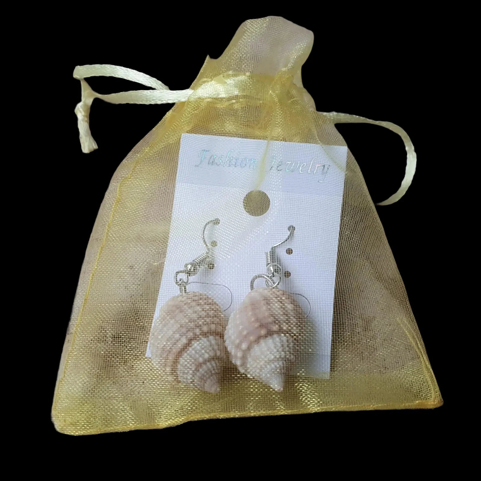 Real Seashell Earrings Beach Gift - Unbranded - 4 - 1494