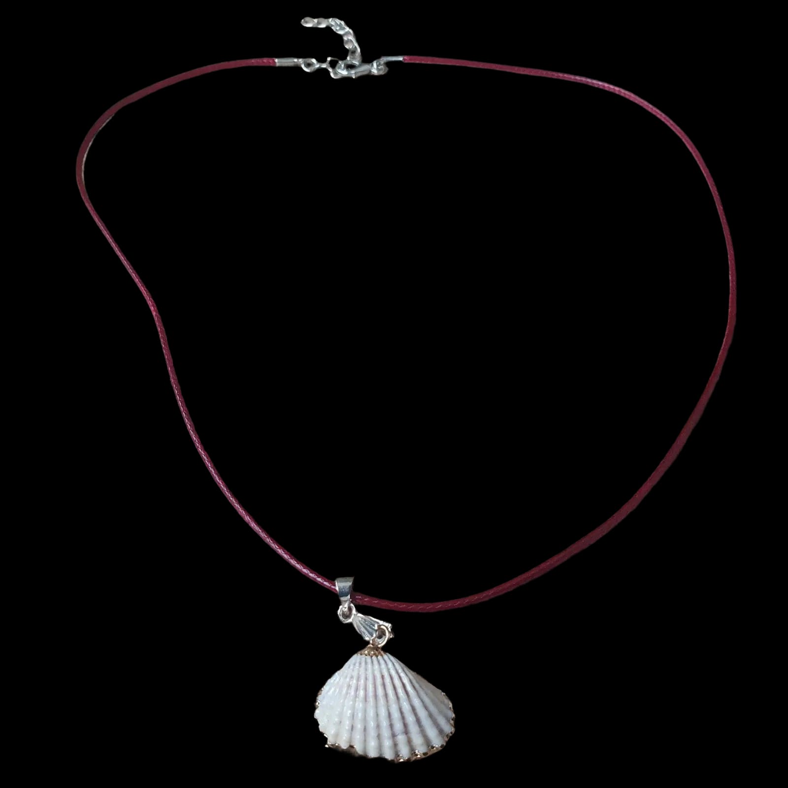 Real Seashell Small Necklace Pendant Charm Handmade