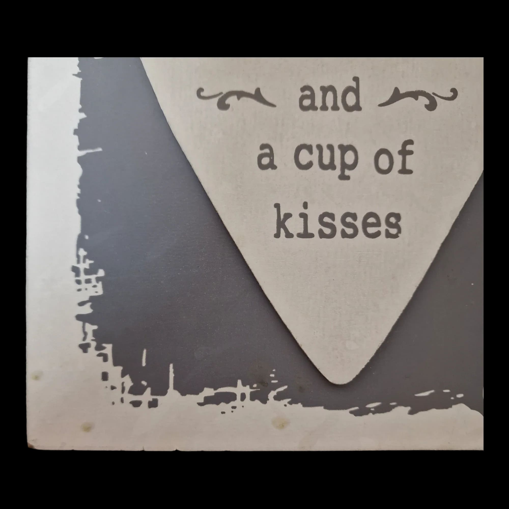 Recipe For Love Heart Shaped Sign Wall Art - Unbranded - 3