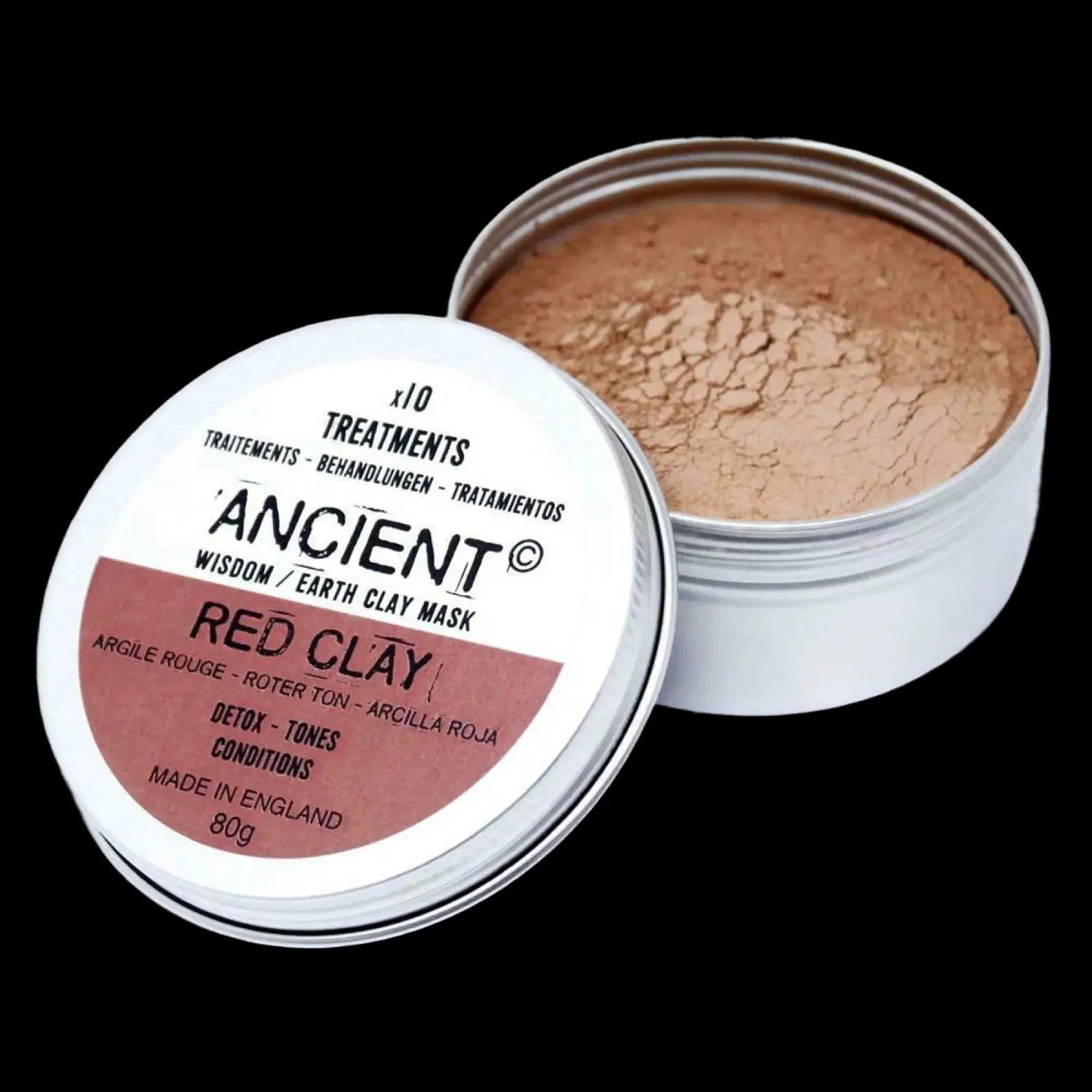 Red Clay Skin Mask 80g - Care Masks & Peels - Ancient